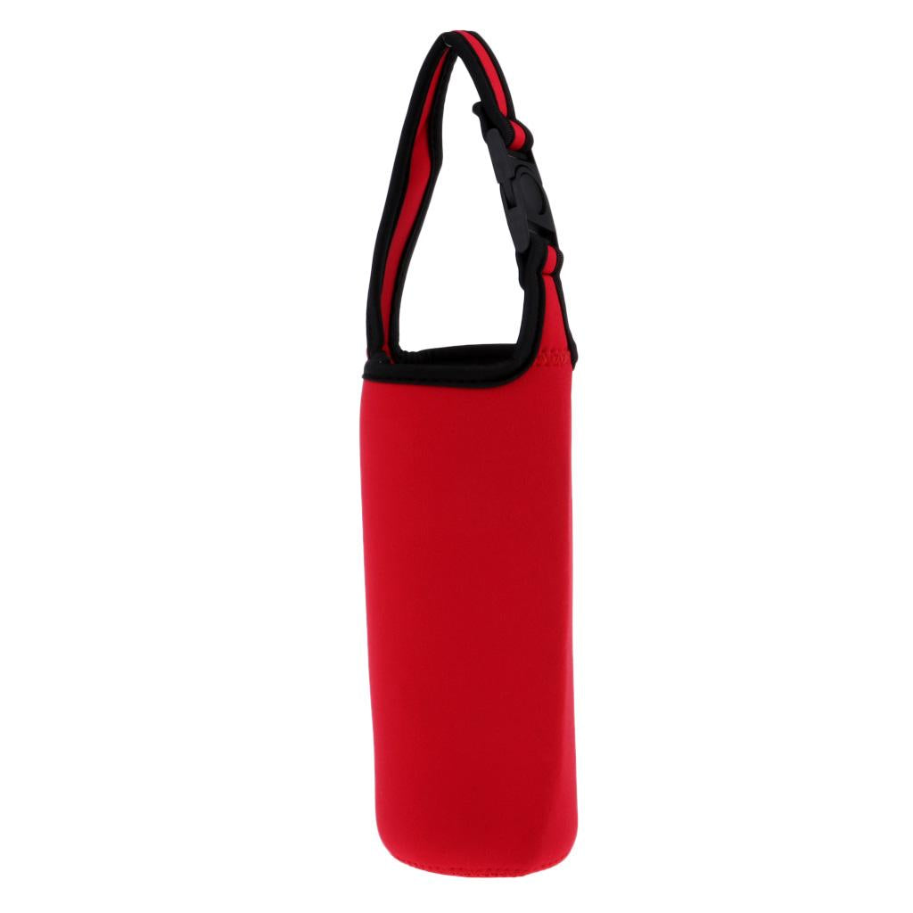 3xNeoprene Insulated Water Bottle Cup Cooler Carrier Cover Sleeve Red