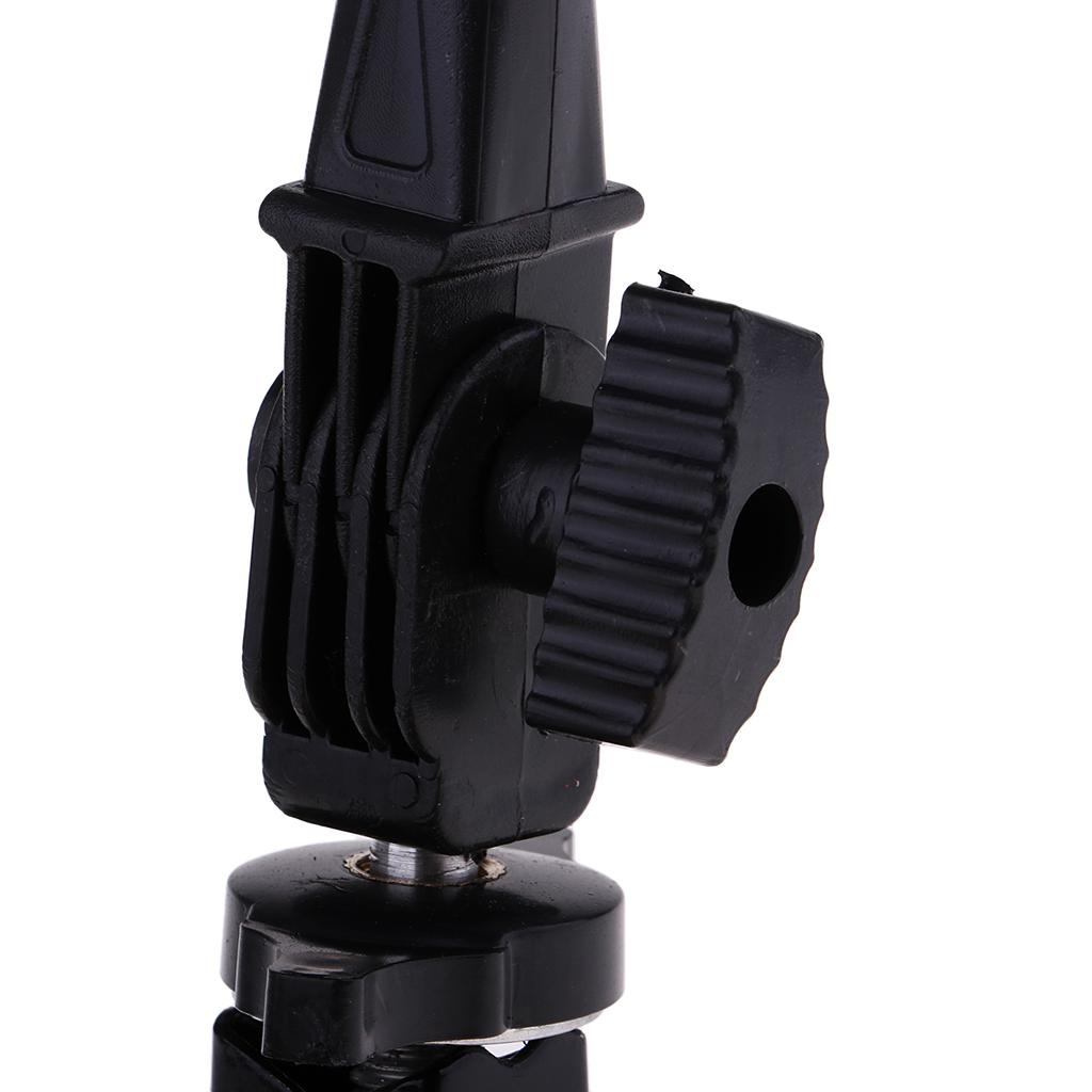 Fishing Rod Bracket Rotating Fishing Rod Pole Rear Support Stand Holder Metal Clip