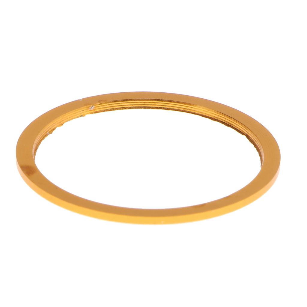 3xLocking Nut Fishing Reel Seat Rod Building Decoration Ring Loop Hoop Gold