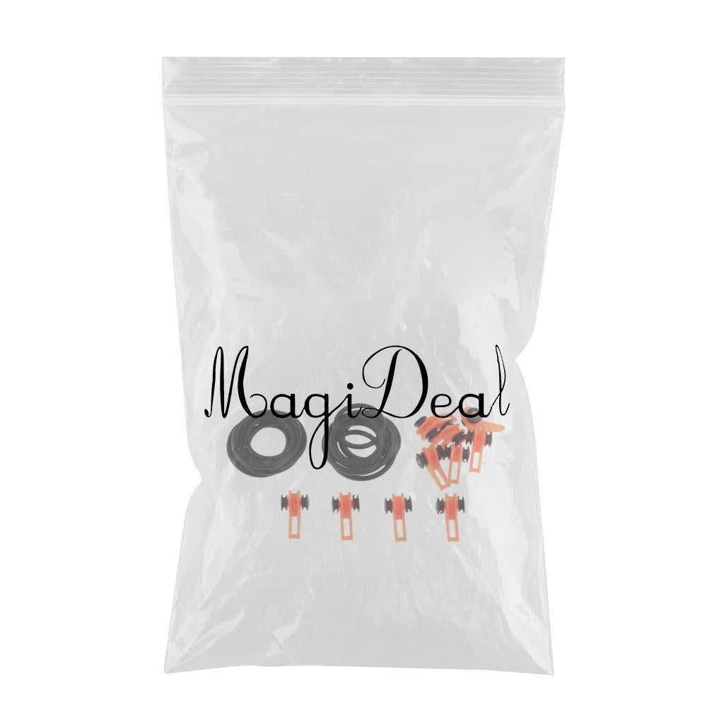 3x10pcs Fishing Rod Hook Keeper Hook Holder Orange