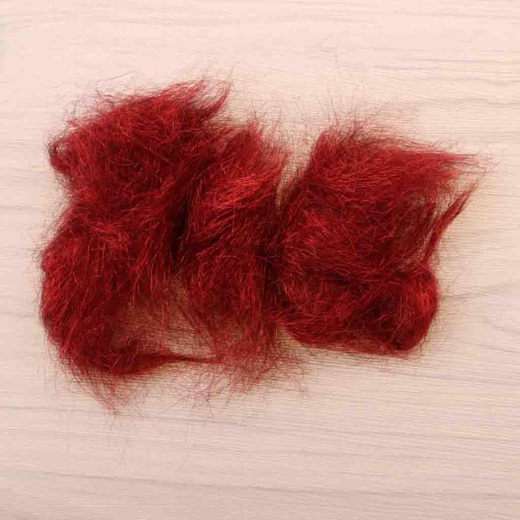 2xIce Dubbing Ice Dub 2g Thread Wing Trout Nymph Fly Tying Materials Red
