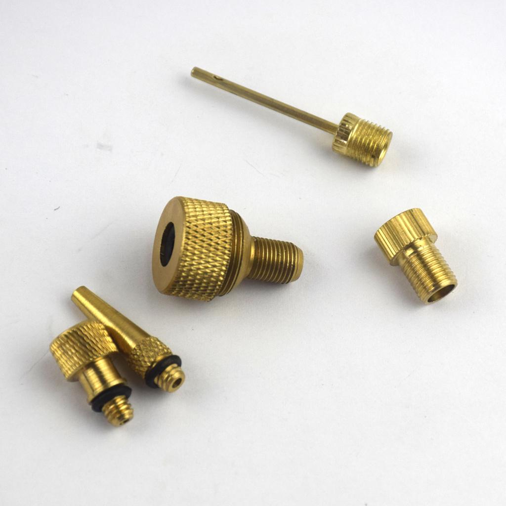4xHigh quality Brass Air Tie Rod Pump Valve Clip Clamp Connector Adapter Set