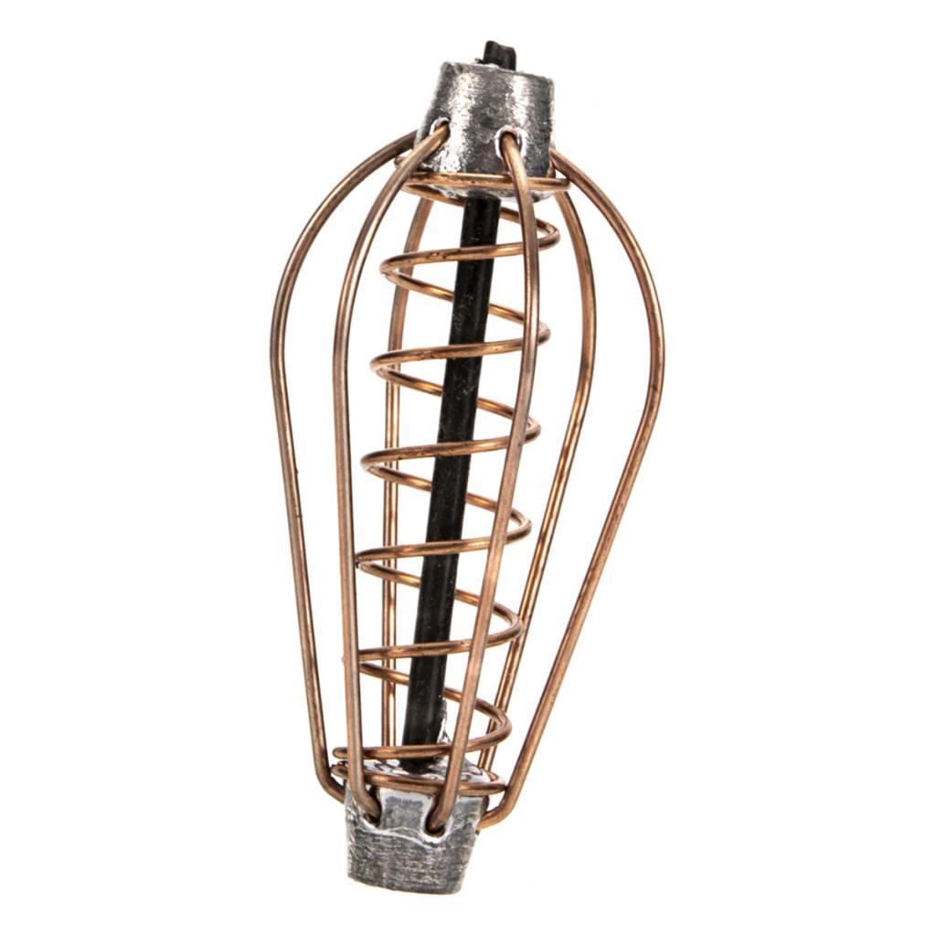 2xSpring Fishing Loaded Coil Inline Feeders Carp Tench Bream Method Feeder 25g