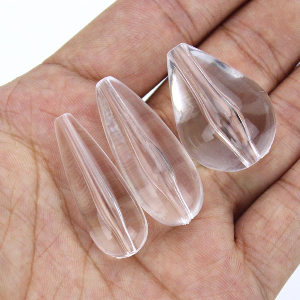 4x10pcs Clear Fishing Weights Long Distance Lure Flies Sinker C