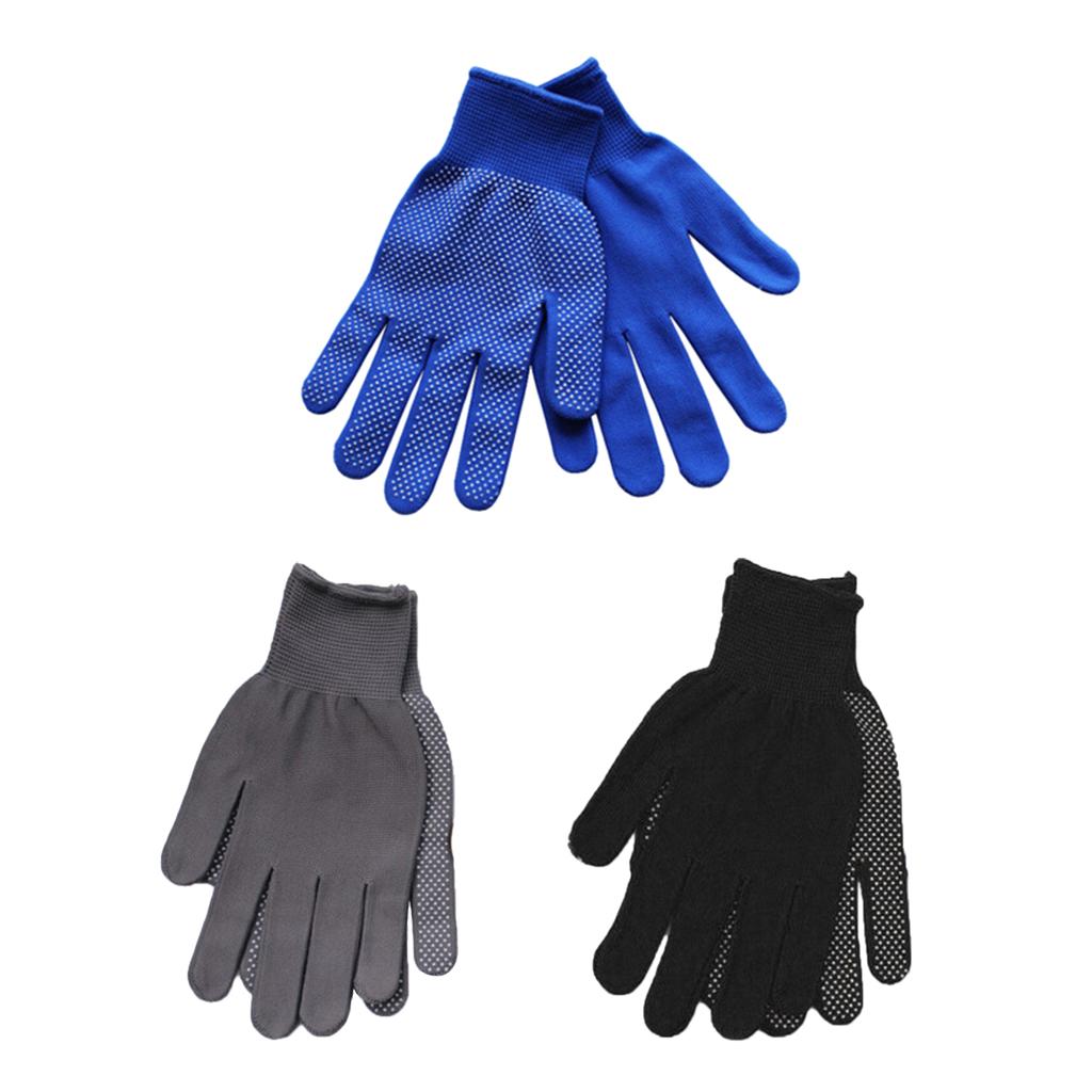 2xAnti-Slip Full Finger Safety Gloves Fishing Hunting Cycling Gloves Bue