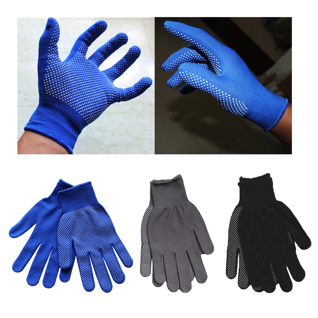 3xAnti-Slip Full Finger Safety Gloves Fishing Hunting Cycling Gloves Bue