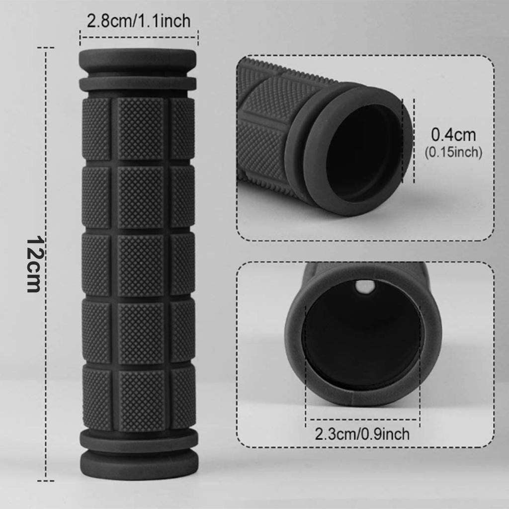 4xAnti-Slip Bike Bicycle MTB Handlebar Grip Soft Rubber Bar Covers Pink