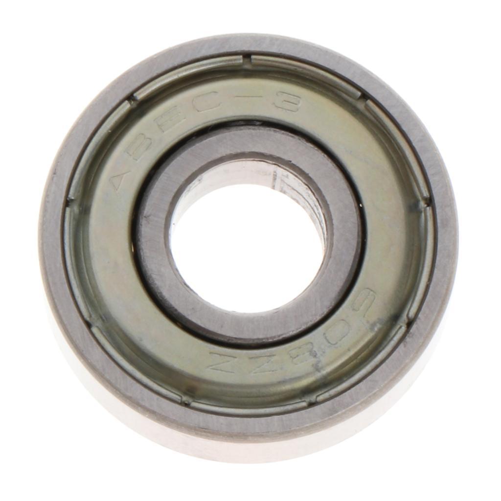 4x8 Pieces Pro Skateboard Bearings Chrome Steel