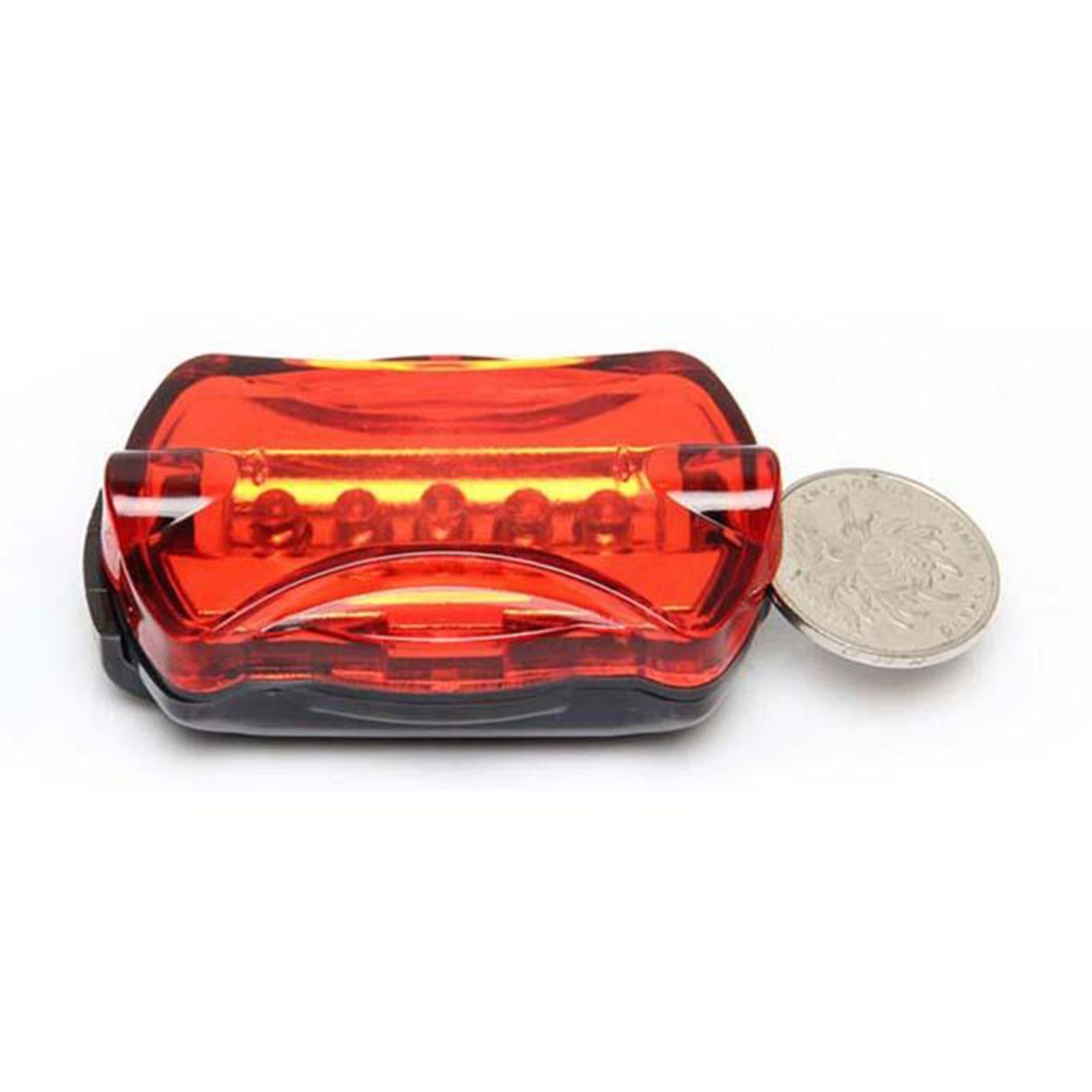 2xBicycle Bike Cycling Led Tail Rear Safety Flash Light Lamp for Mountain Road