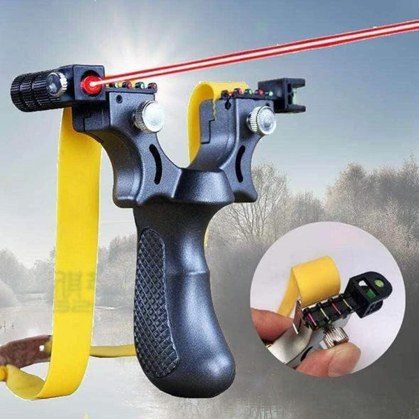 Laser Guided Slingshot
