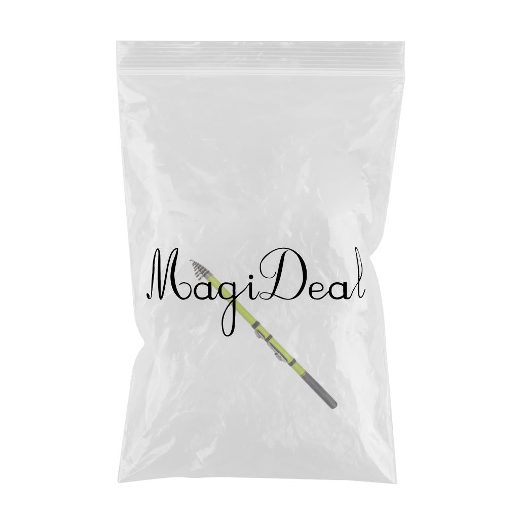 Carbon Fiber Telescopic Rock Fishing Rod Sea Pole Travel Rod 2.1m Green