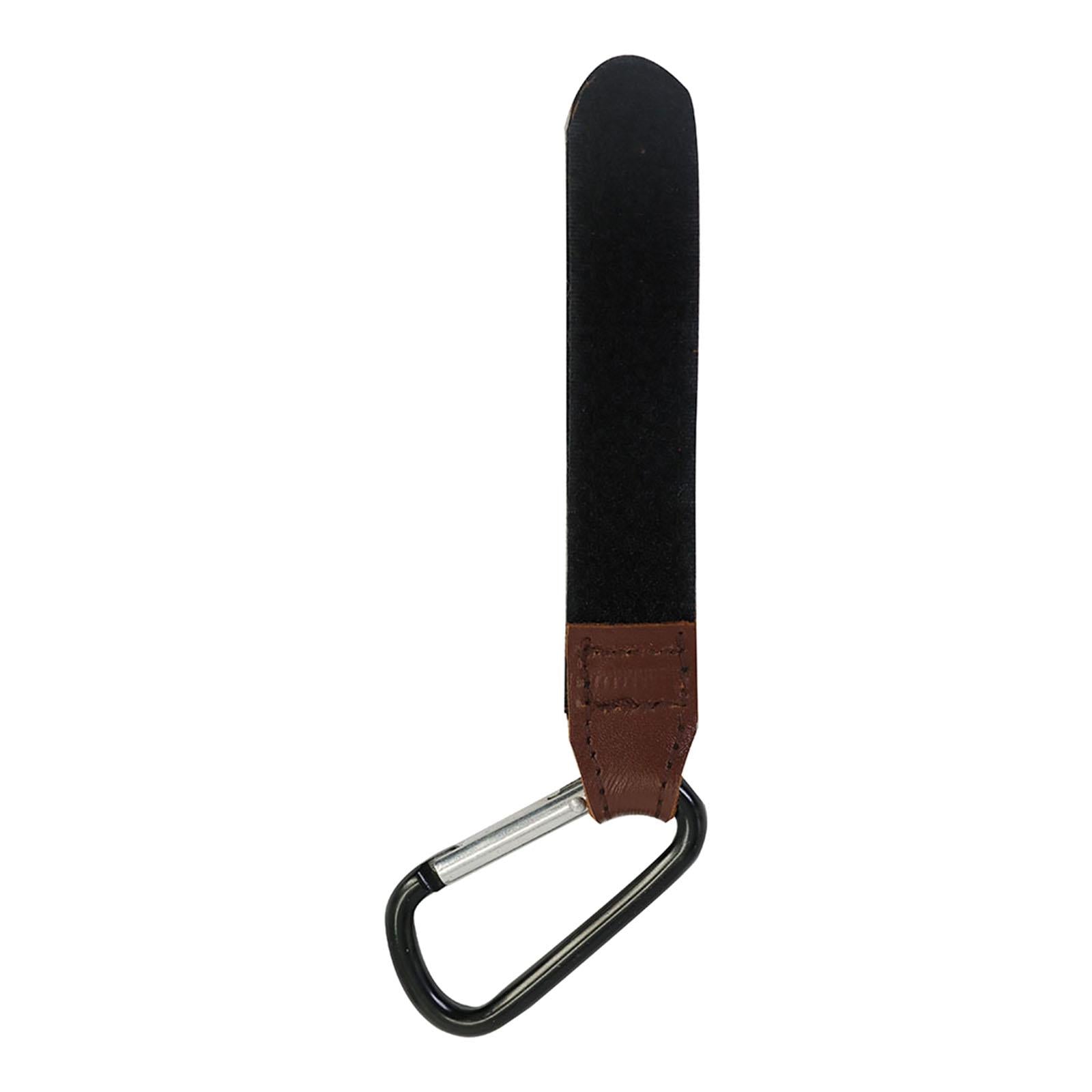 Camping Hook W/ D Ring Clip Hook Portable for Camping Outdoor Accessories Brown
