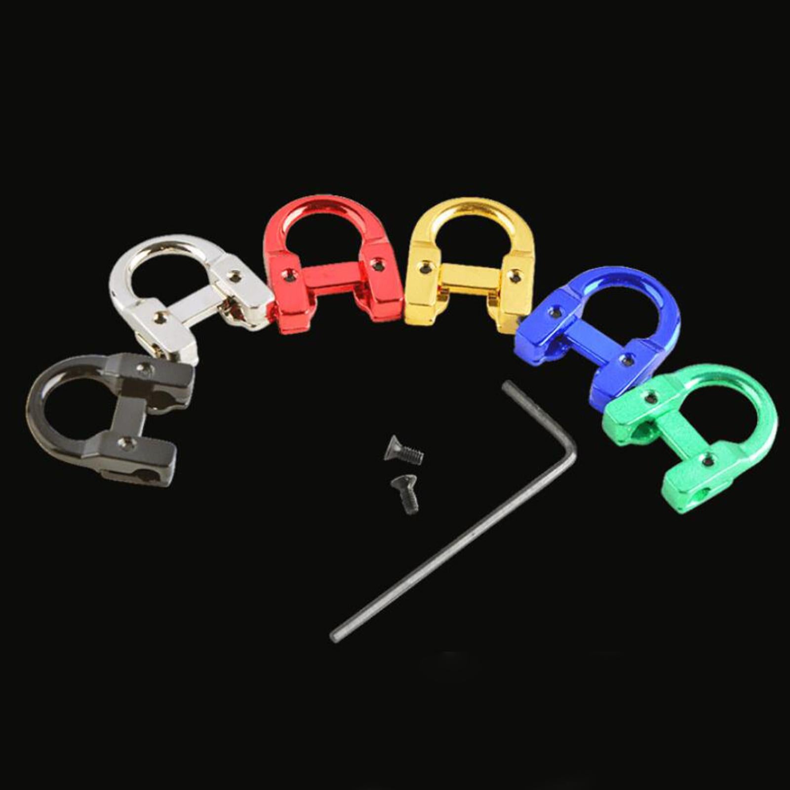 Archery D Loop Arrows String Release Ring Loop with Wrench Bow for Hunting Silver