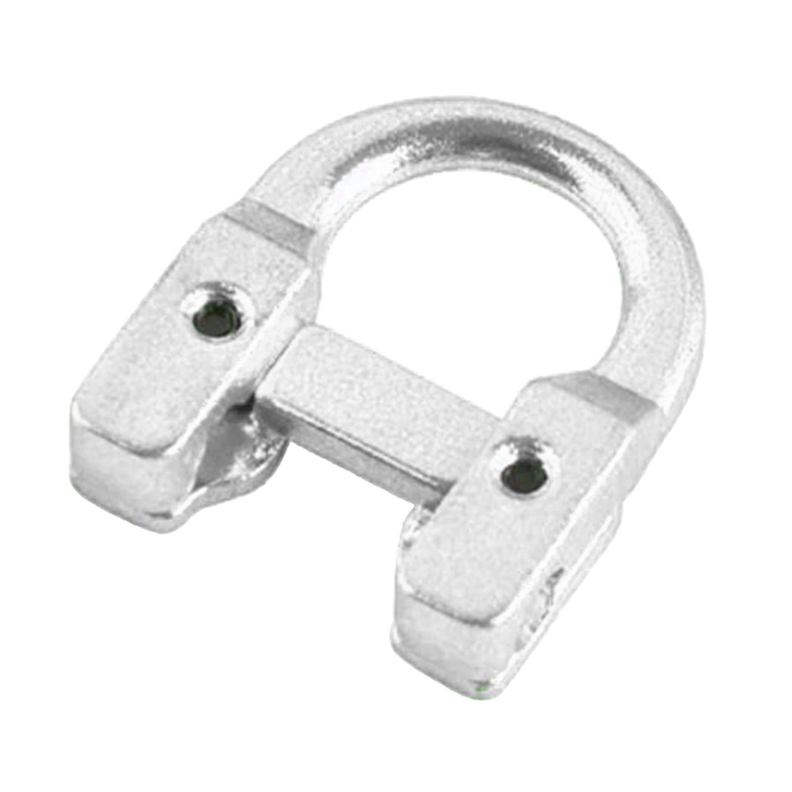 Archery D Loop Arrows String Release Ring Loop with Wrench Bow for Hunting Silver
