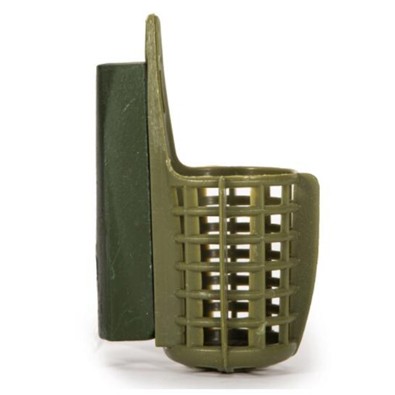 Carp Fishing Feeder ABS Bait Thrower Green Holder Coast Fishing Supply 80g