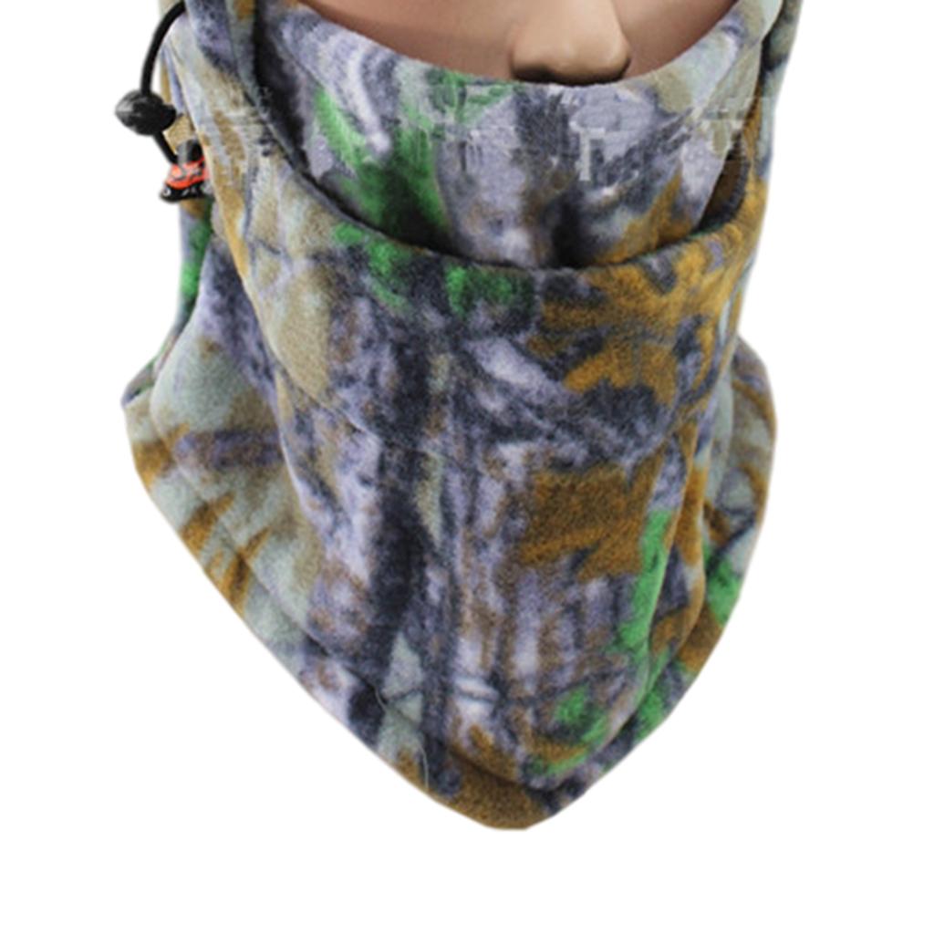 Balaclava Ski Mask Headgear Windproof for Cold Weather Cycling Riding Camo 4