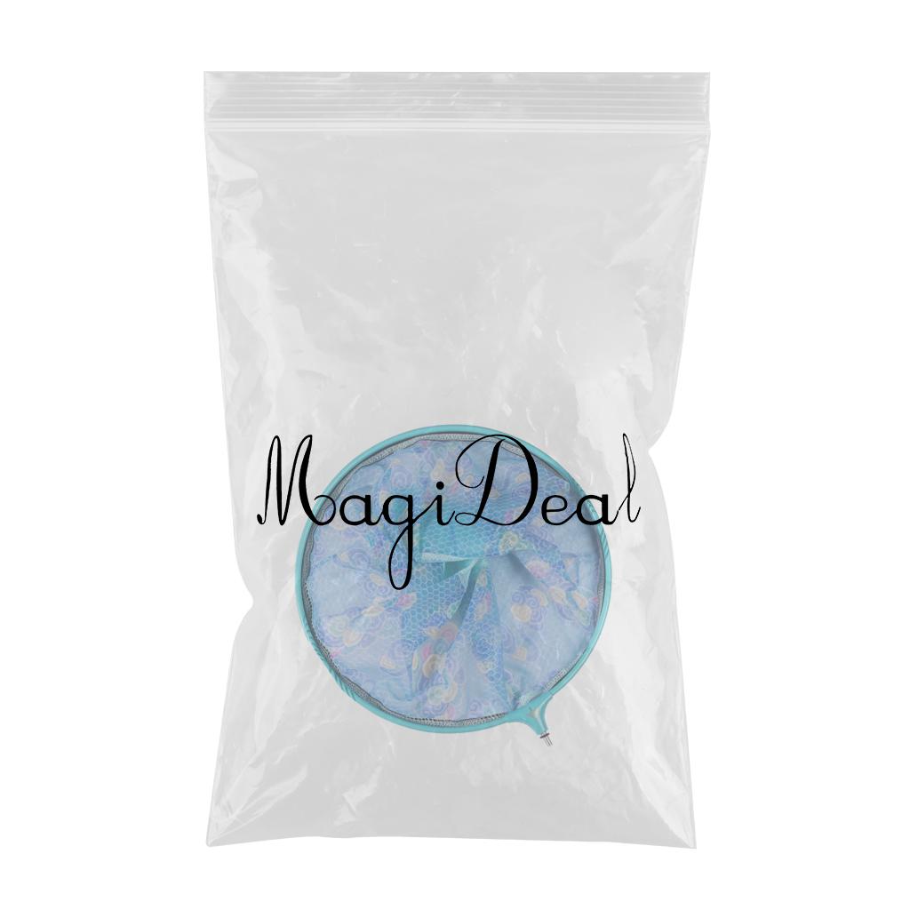 Collapsible Agility Landing Net Shake Dry Coarse Match Fishing Net Carp Fish Blue Dia 35CM