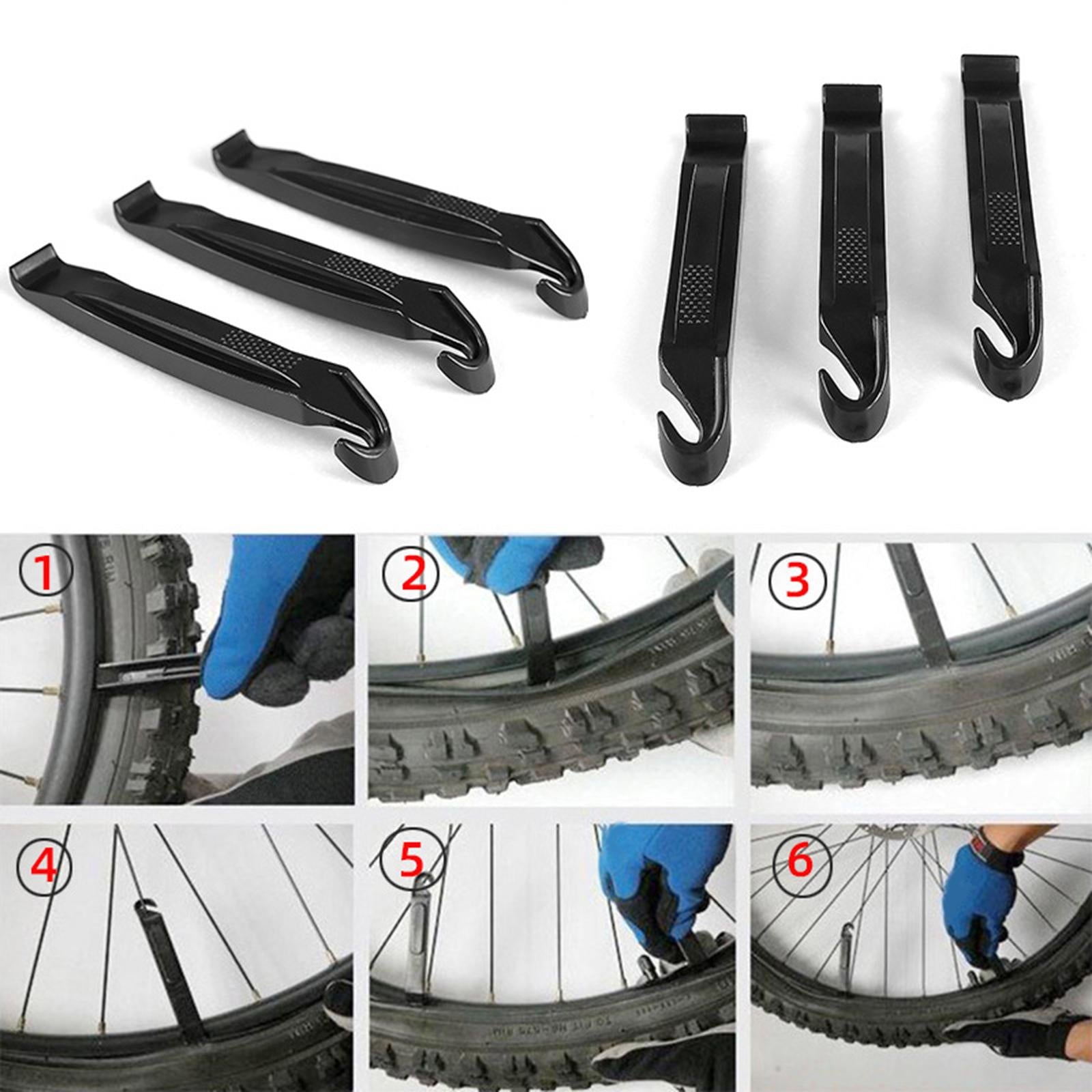 3xPlastic Bike Flat Tire Repair Kit for Bicycle Inner Tube for Motorcycle 20pcs