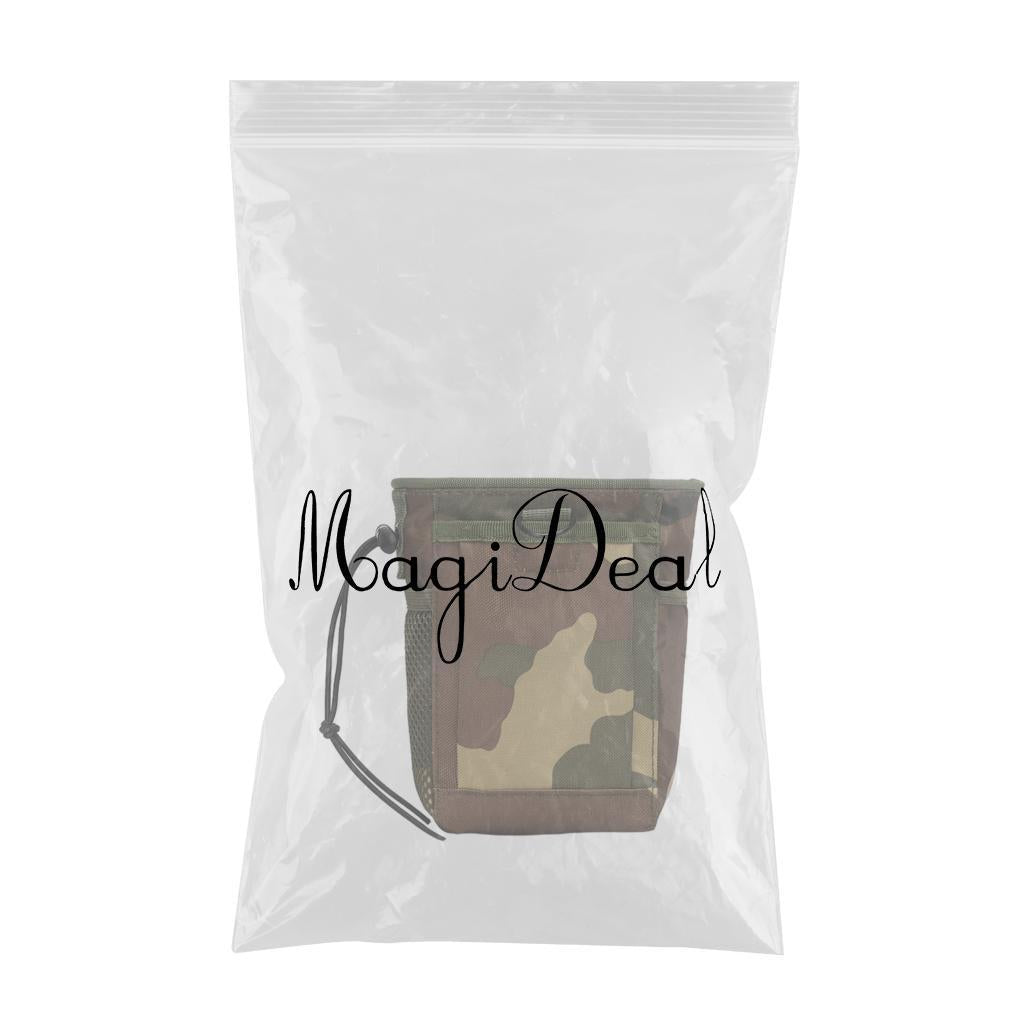 AMMOS Dump Pouch Utility Bag Hunting Hiking Sling Molle Tactical Army F