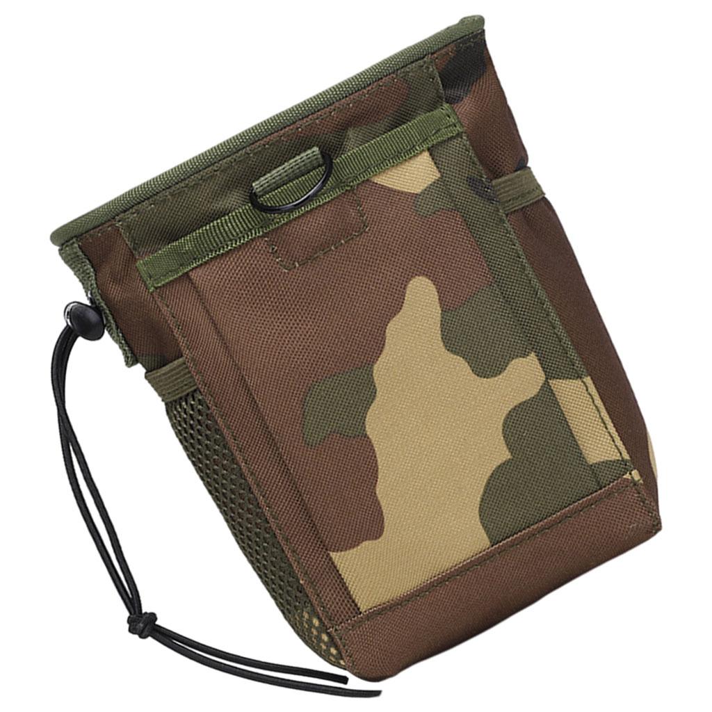 AMMOS Dump Pouch Utility Bag Hunting Hiking Sling Molle Tactical Army F