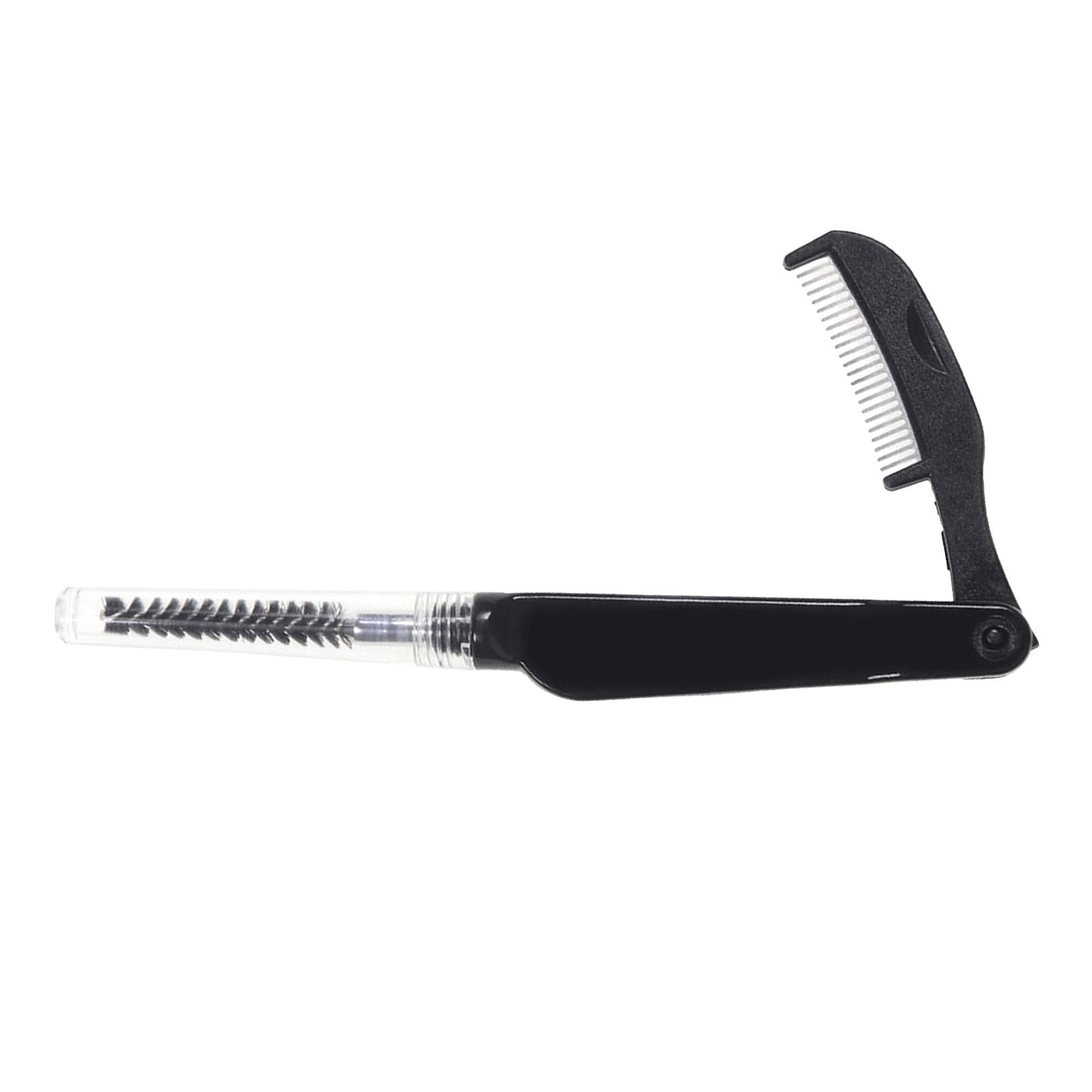5xFly Tying Tool Dubbing Brush Foldable Comb Plastic Hair Comb Forcep Tool DIY