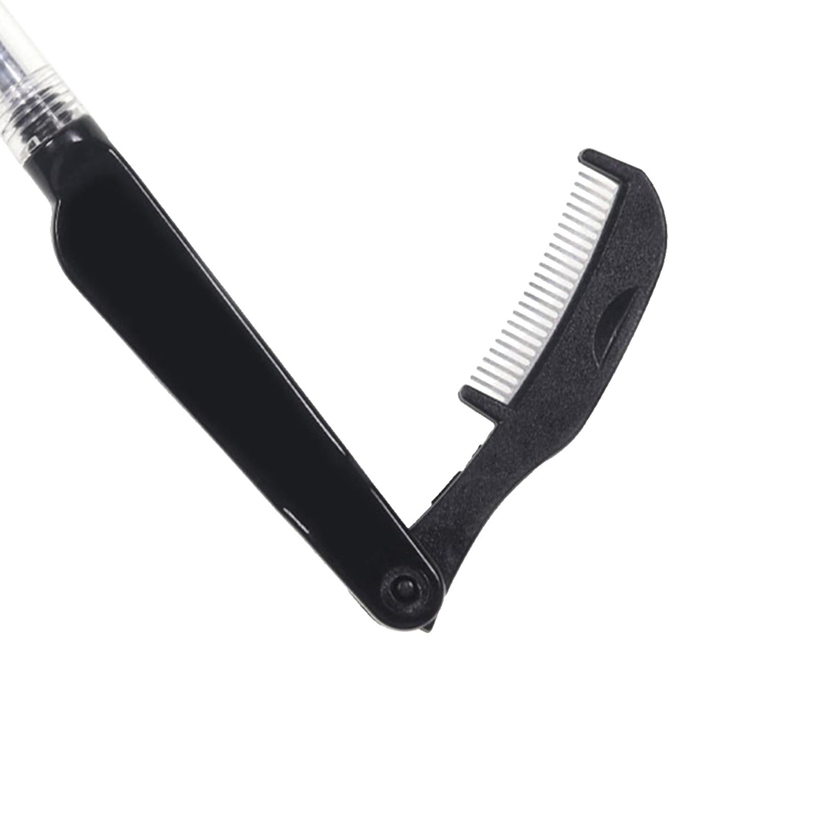 5xFly Tying Tool Dubbing Brush Foldable Comb Plastic Hair Comb Forcep Tool DIY