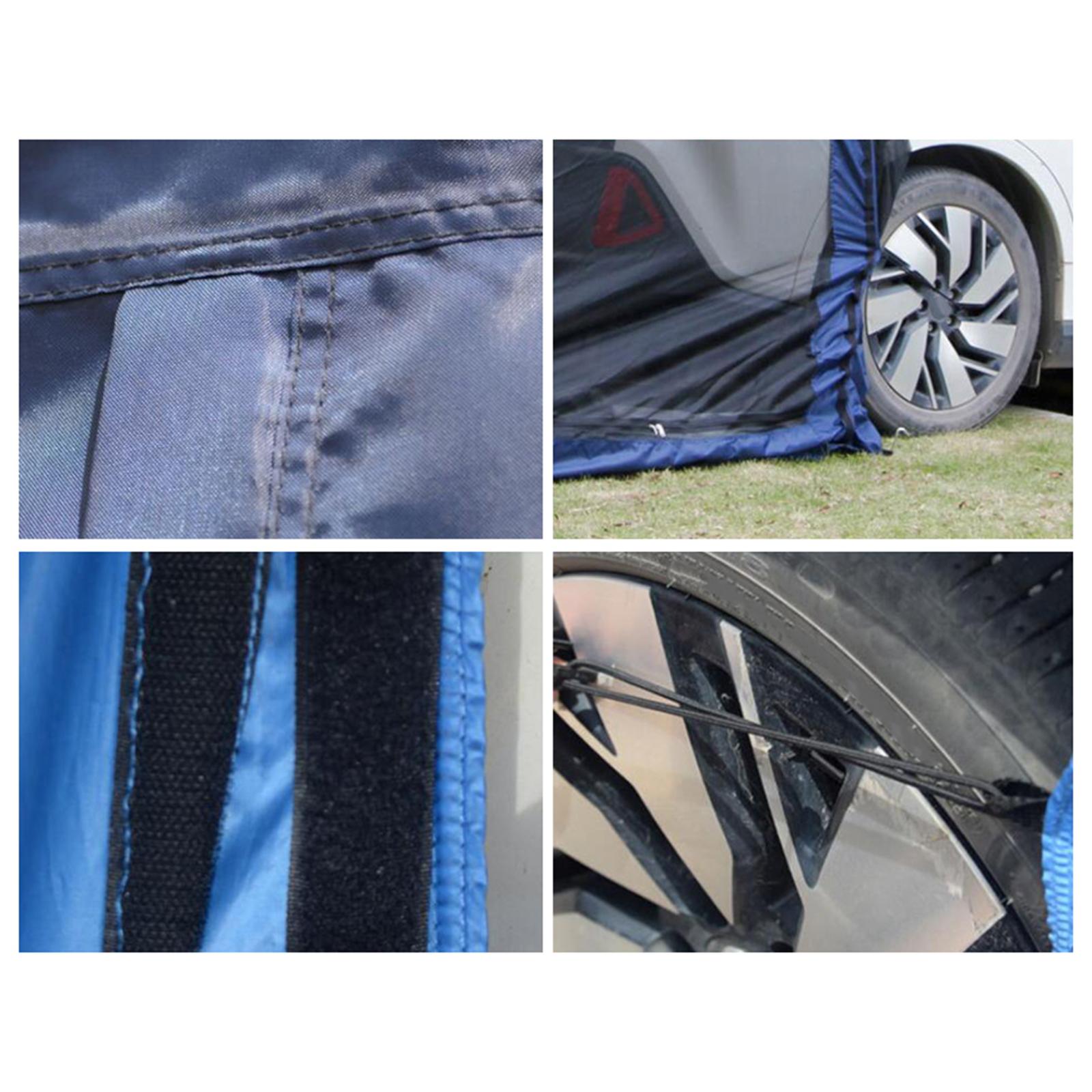 Car Trunk Tent Shelter Sunshade Tail Extension Tour Self-Driving Camping