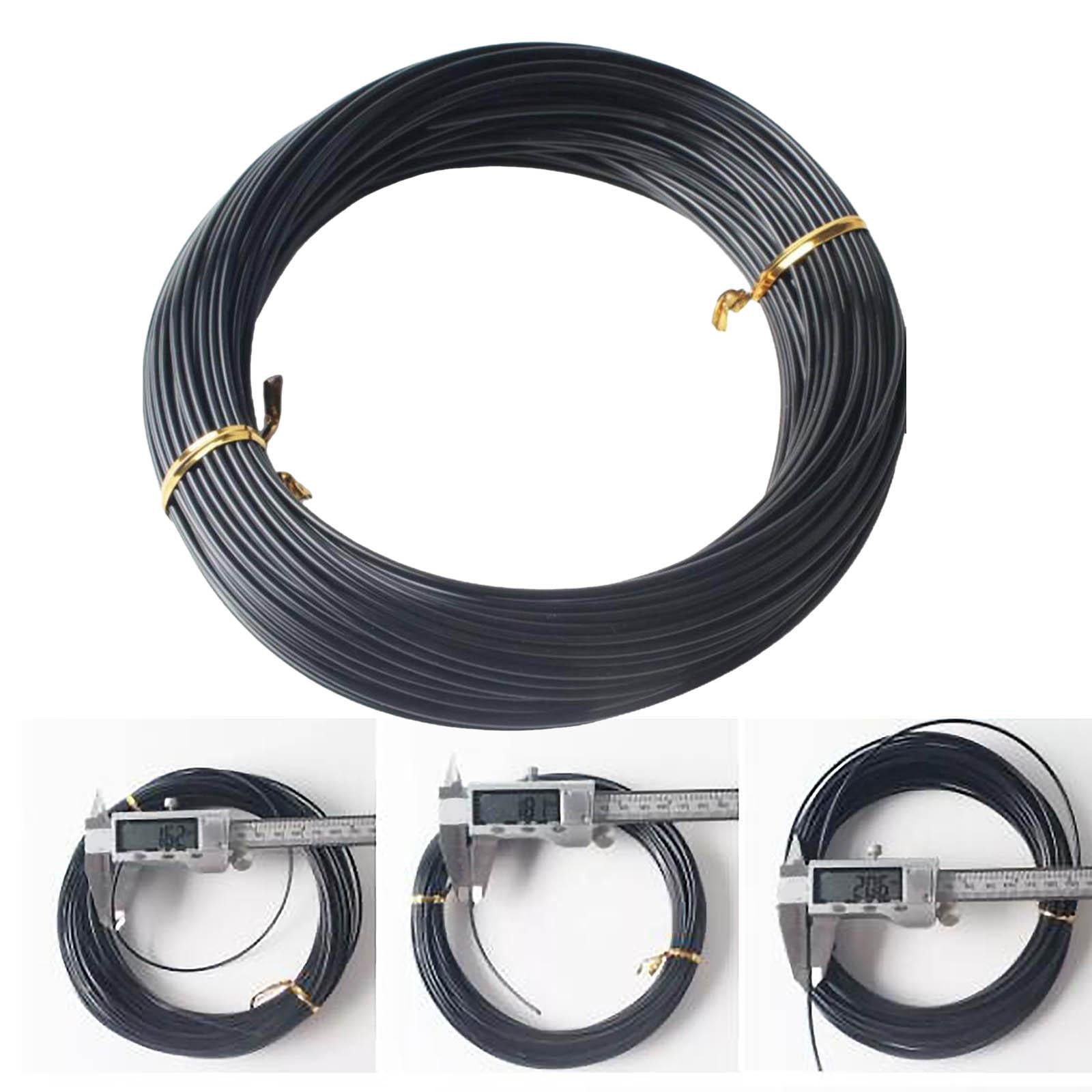 4xMonofilament Fishing Line Mono Nylon Leader Line 30m Dia 1.6mm 320LB