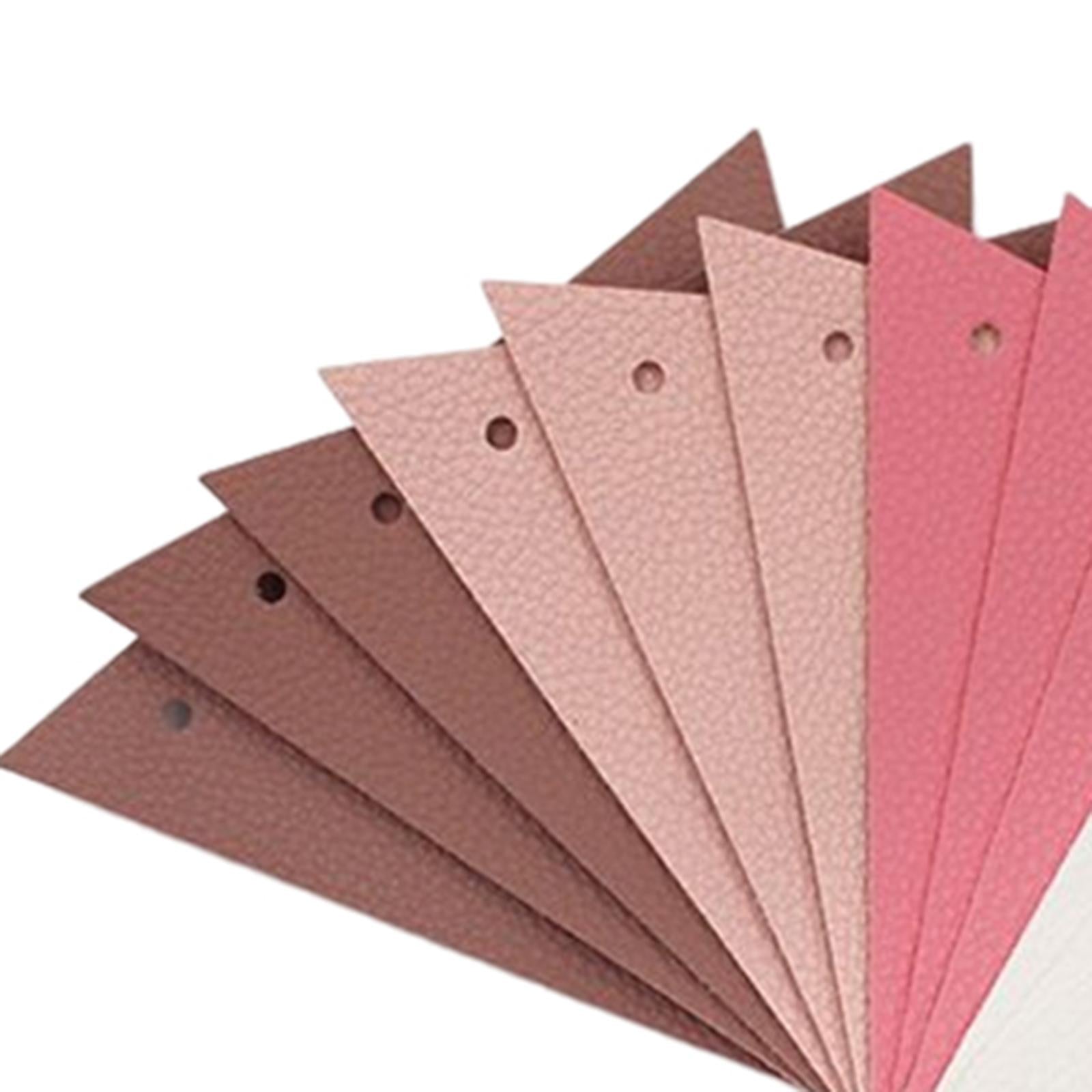 12Pcs Pennant Banner Triangle Flags DIYBunting for Indoor Party Anniversary Pink