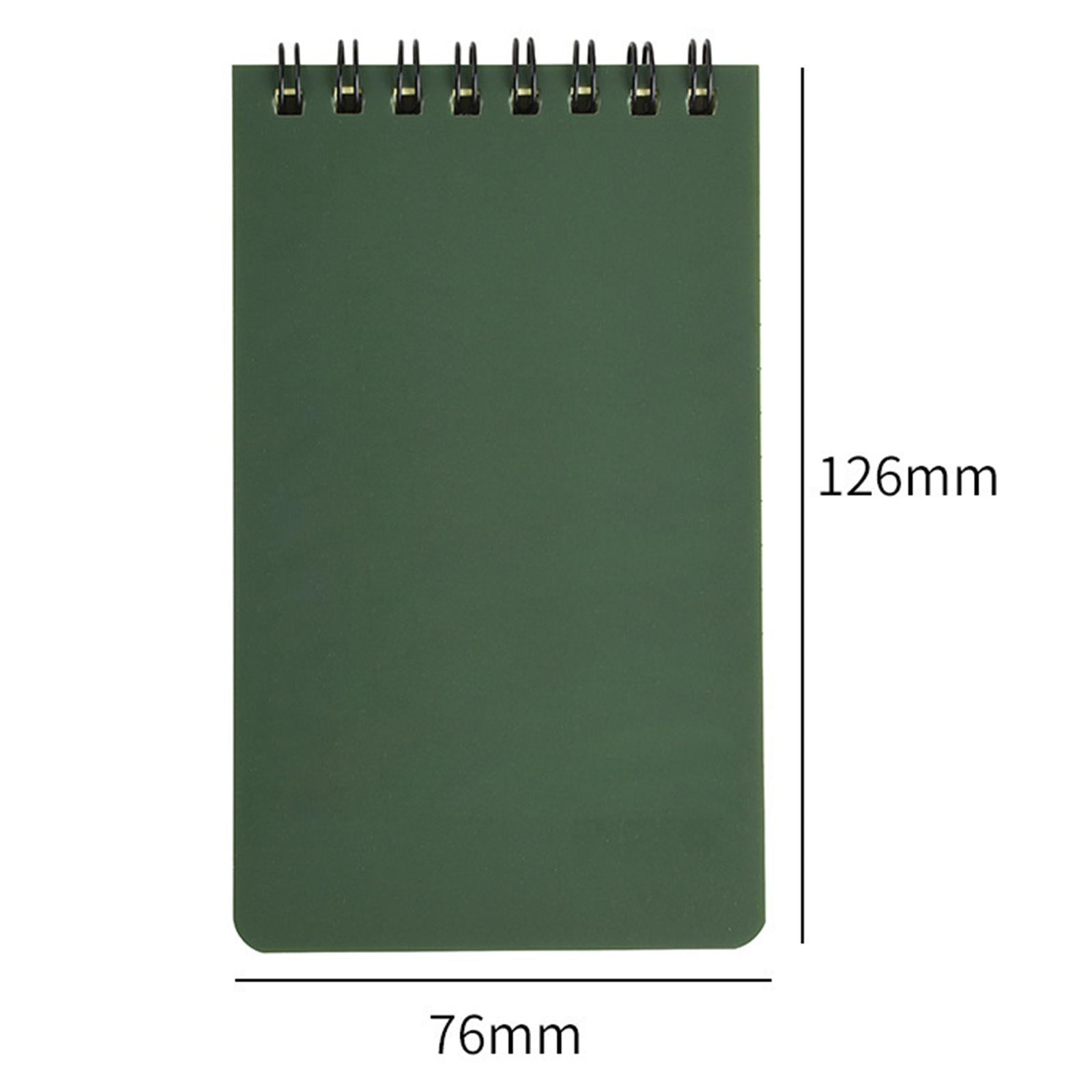 4xWaterproof Notebook Universal Pattern Note Book 48 Sheet Pocket Notepad