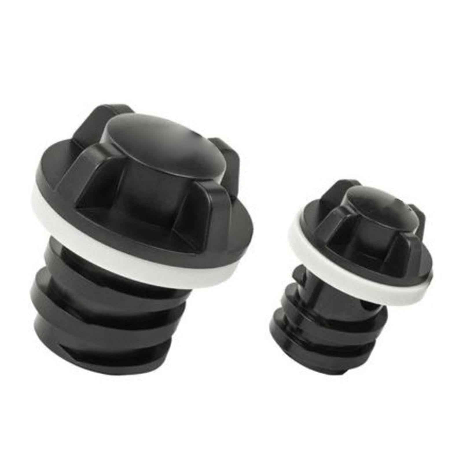 Replacement Cooler Drain Plug Easy Installation Portable for Rtic Coolers Black