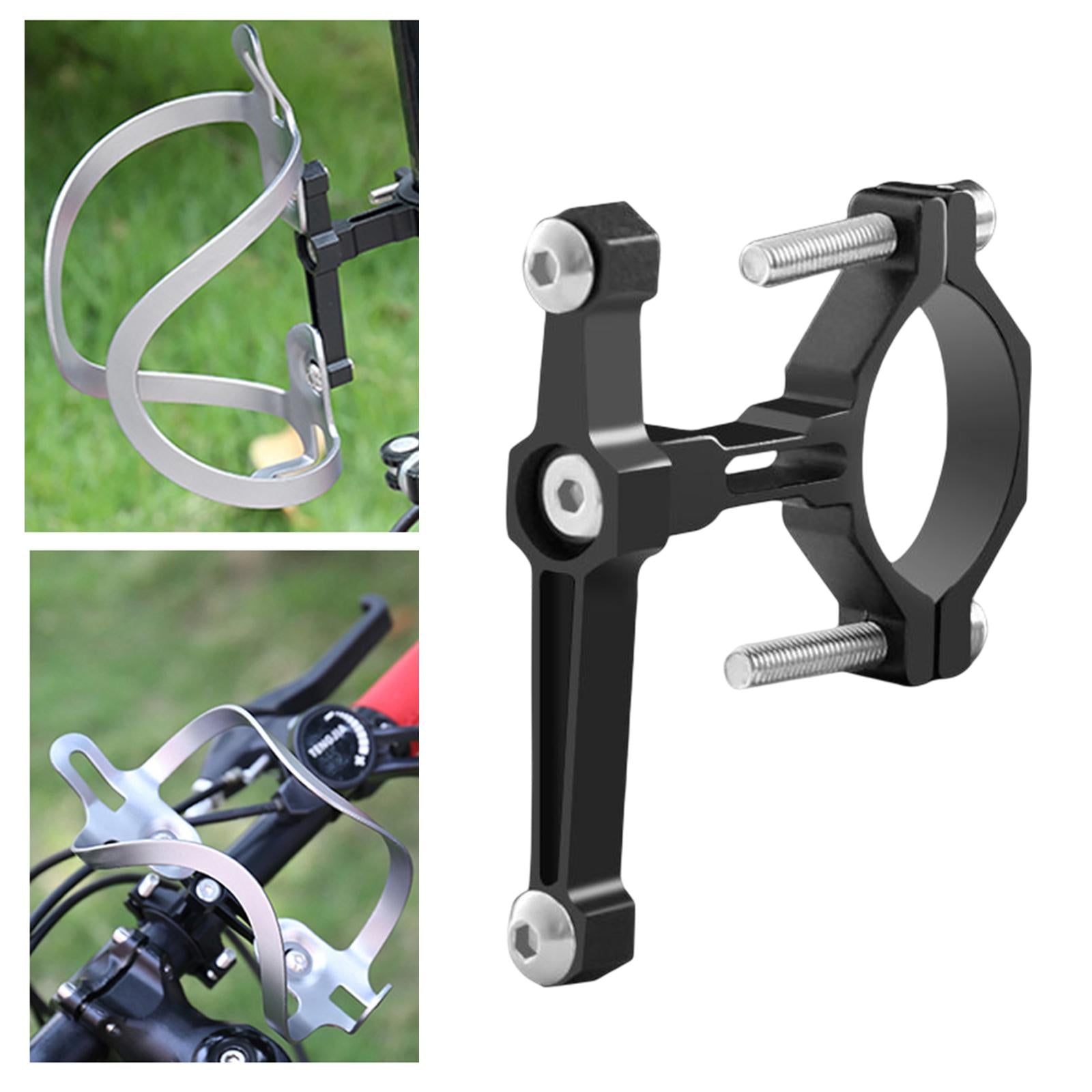 3xBicycle Water Bottle Cage Holder Bike Kettle Rack for Mountain Bikes Black