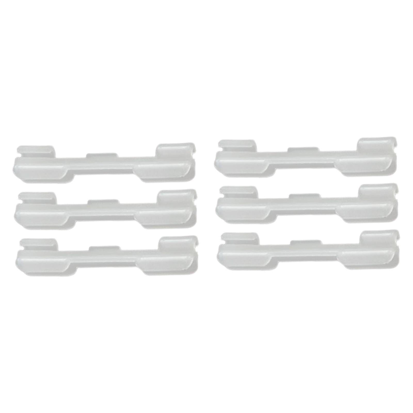 2x6Pcs Fishing Accessory Light Stick Clip Fluorescent Lightstick Clip Holder 3.0mm-3.6mm