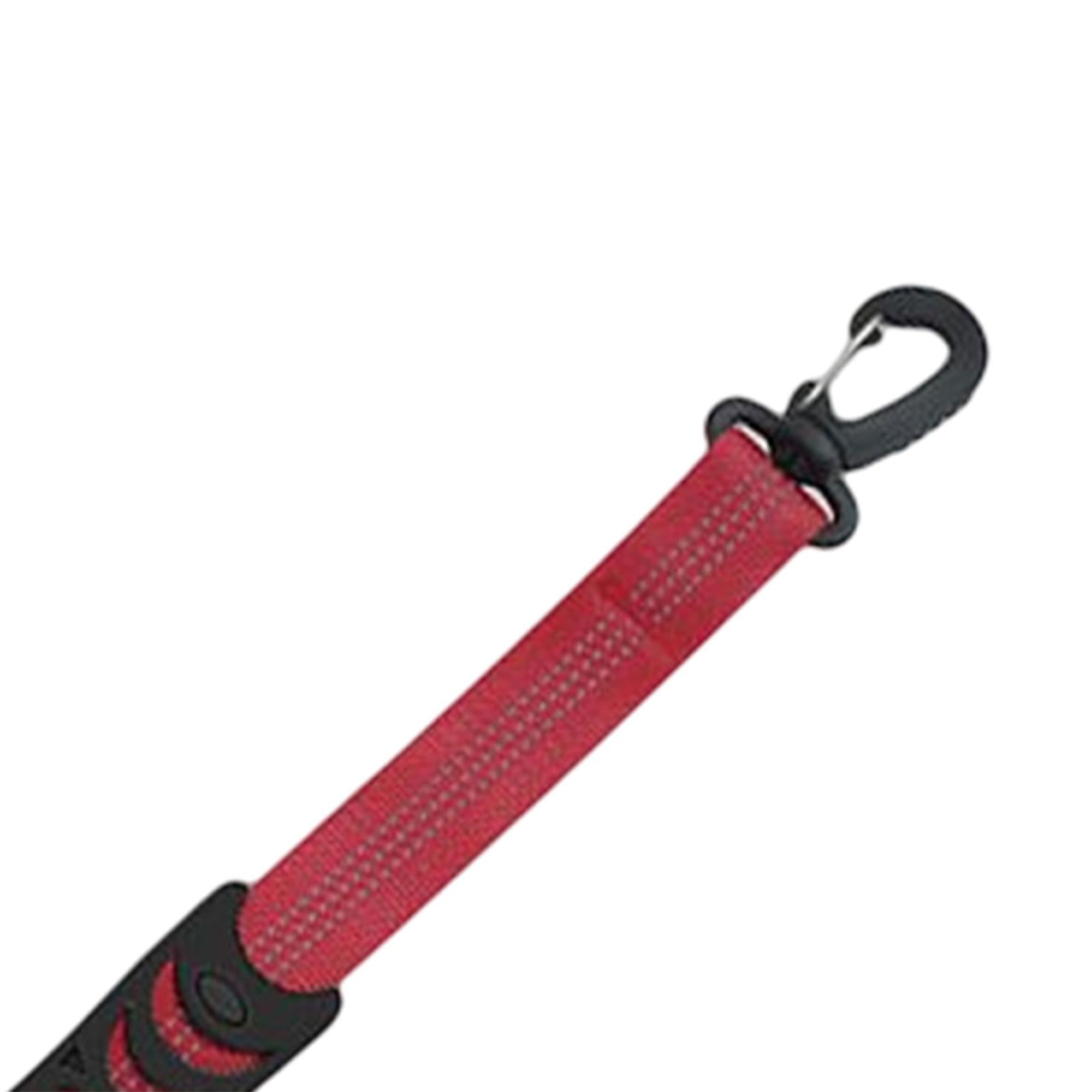 3xPortable Skating Shoes Carrier Strap with End Hooks Belt Ski Boot Strap Red