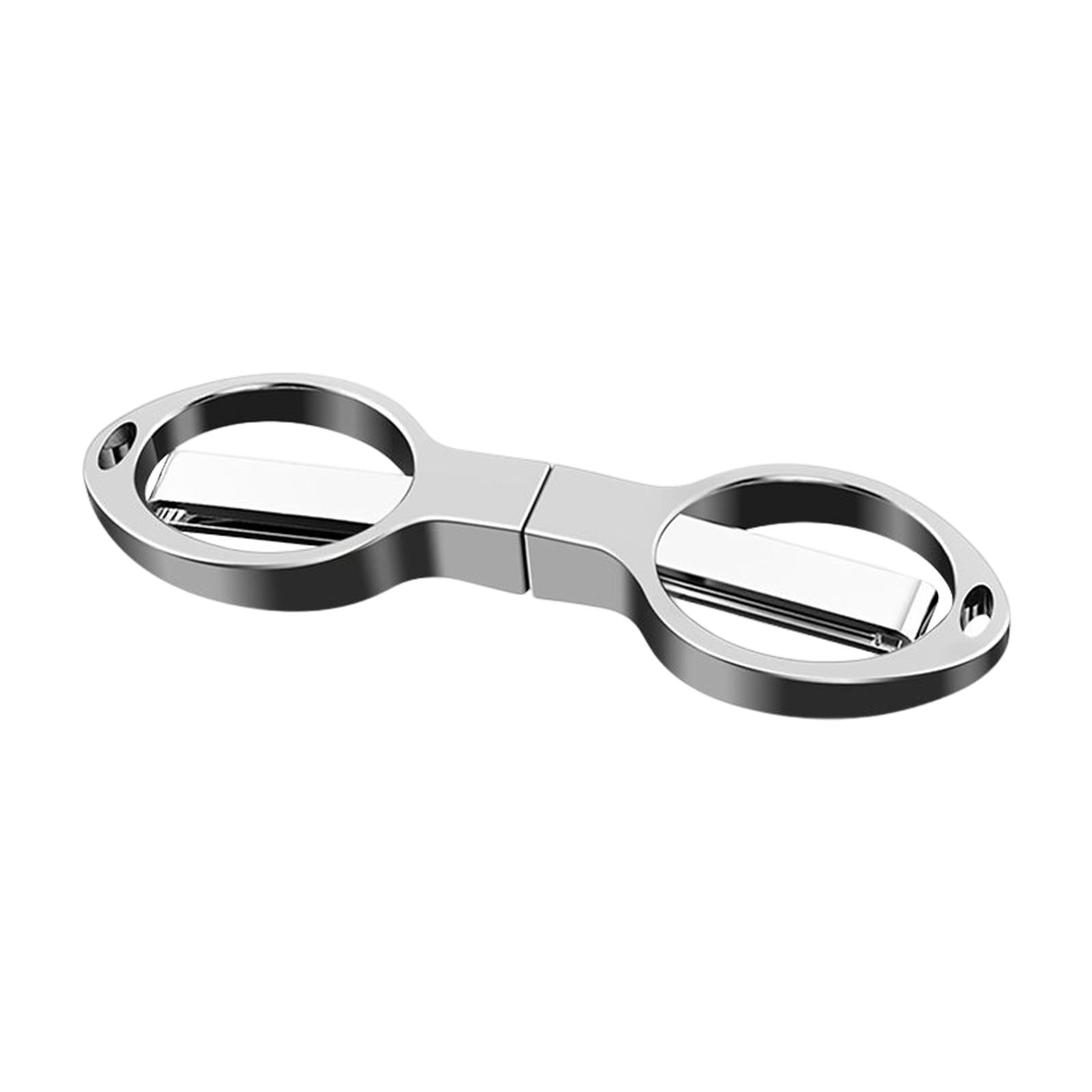 4xFishing Line Scissors Braided Line Cutters for DIY Projects Outdoor Trimming Argent