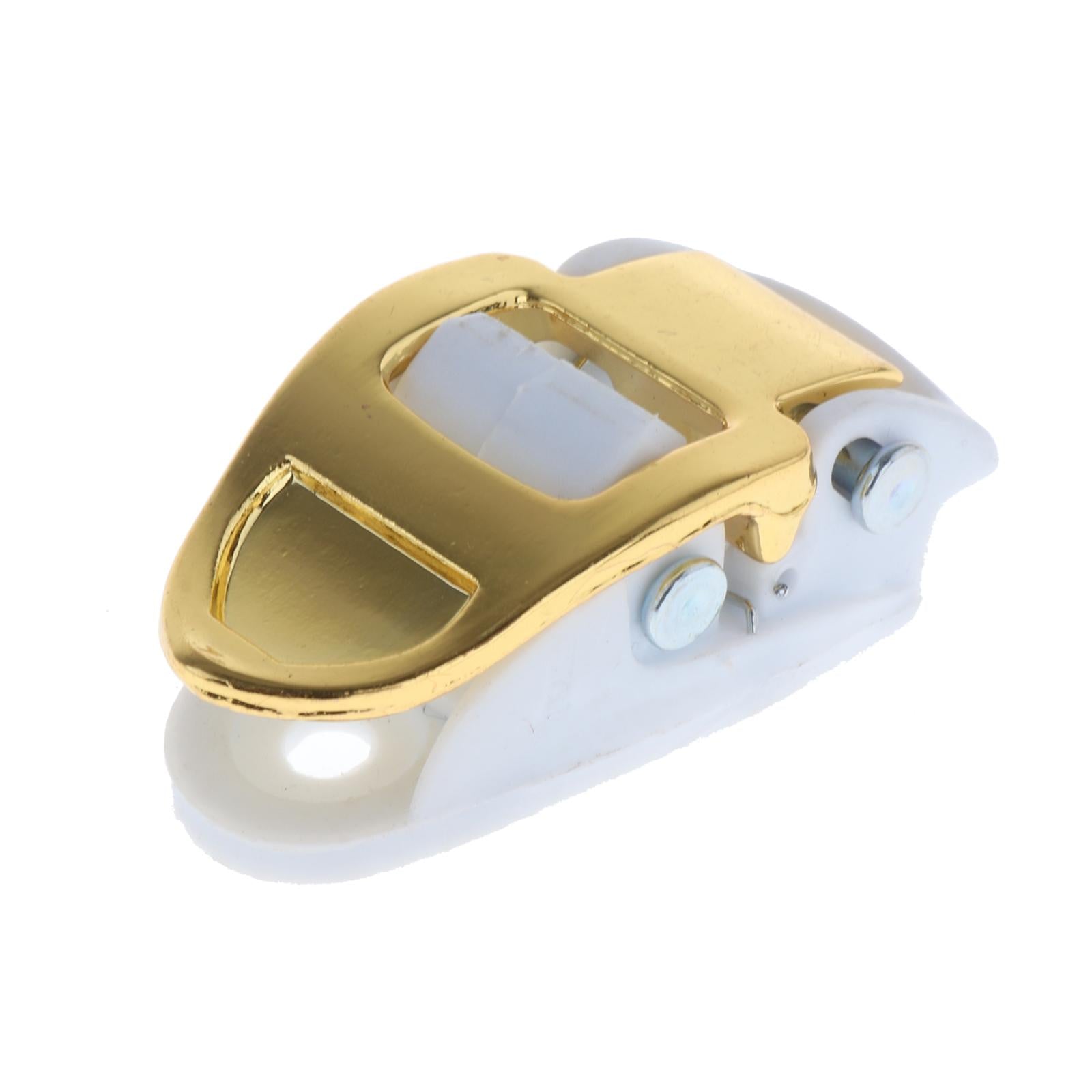 3xInline Roller Skate Spider Buckle Mounting for Skiing Ice Skates Accessories white aureate