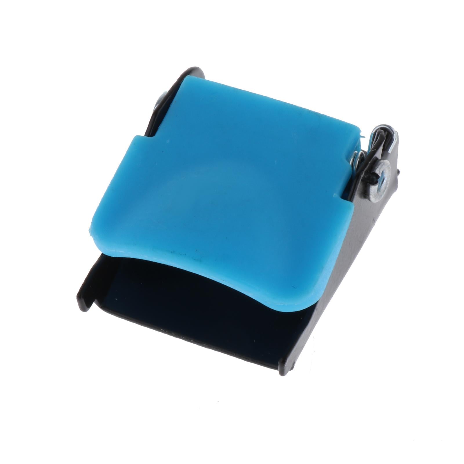 6xDurable Roller Skates Strap Buckle Skates Strap Clasp Repair Accessories Style A Light Blue