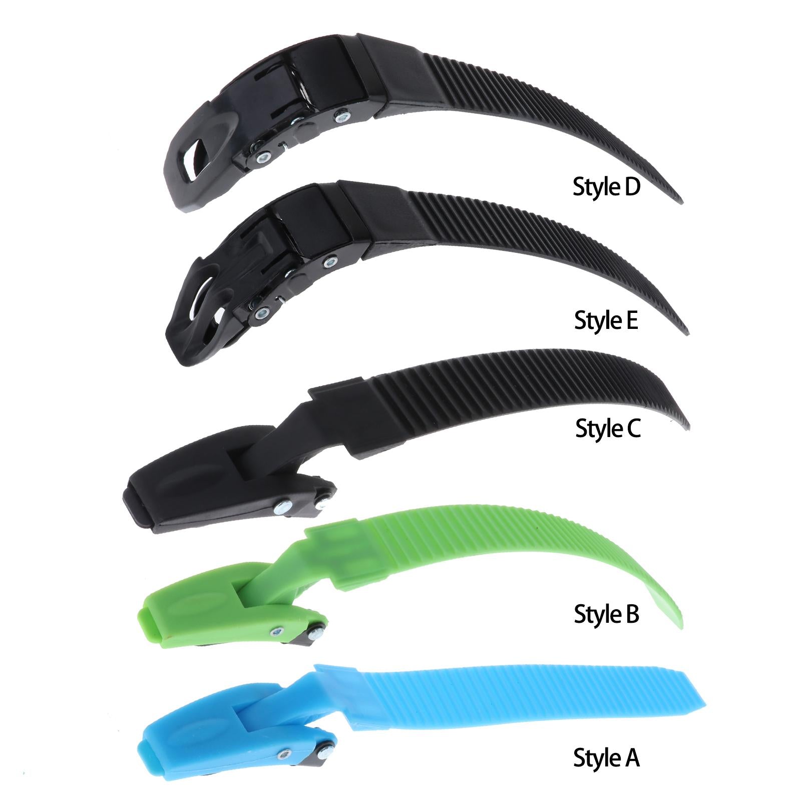 3xRoller Skate Strap Universal Sturdy Tight Buckle Belt for Roller Skate Parts Style A