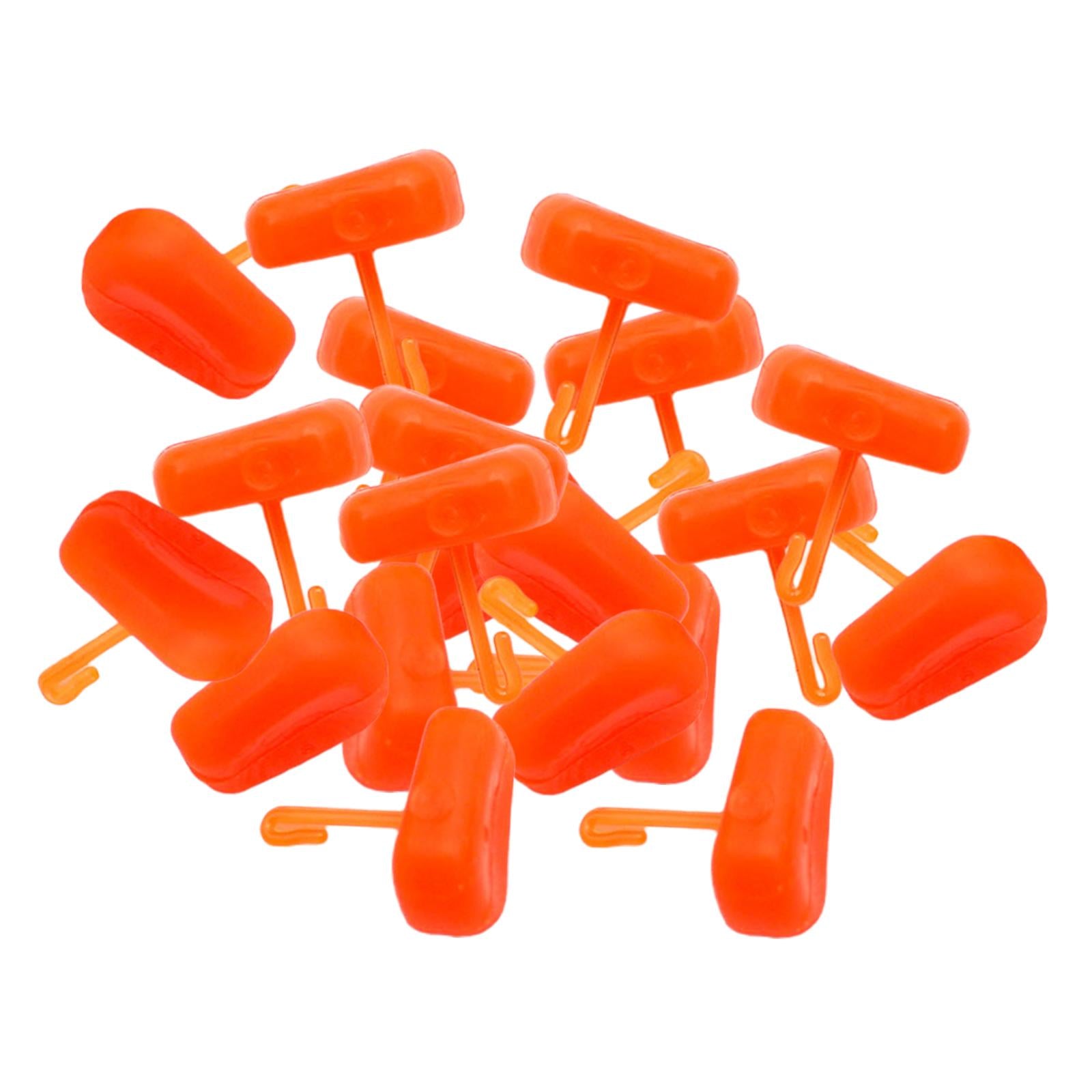 4xSoft Baits Corn Shape Fishing Tackle for Making Boilies for Lake Ice Fishing Red