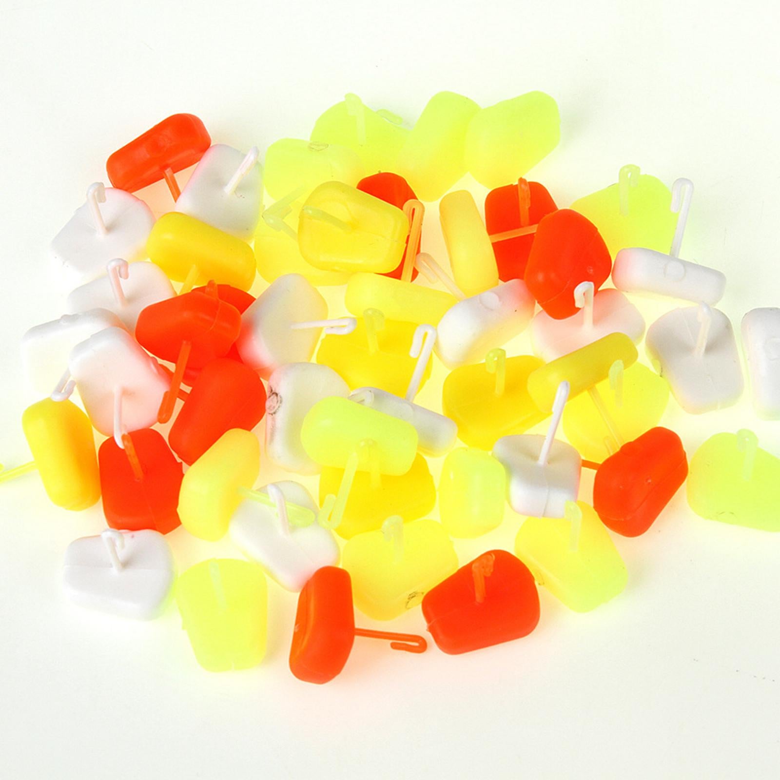 4xSoft Baits Corn Shape Fishing Tackle for Making Boilies for Lake Ice Fishing Yellow