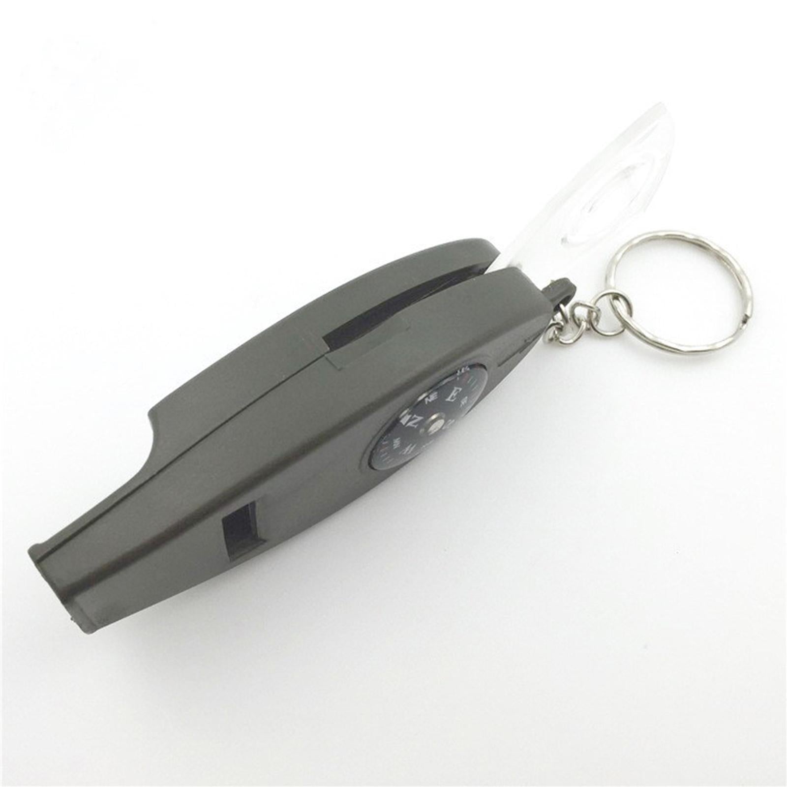 2xWhistle compass Multifunctional Whistle for Fishing Emergency Hiking