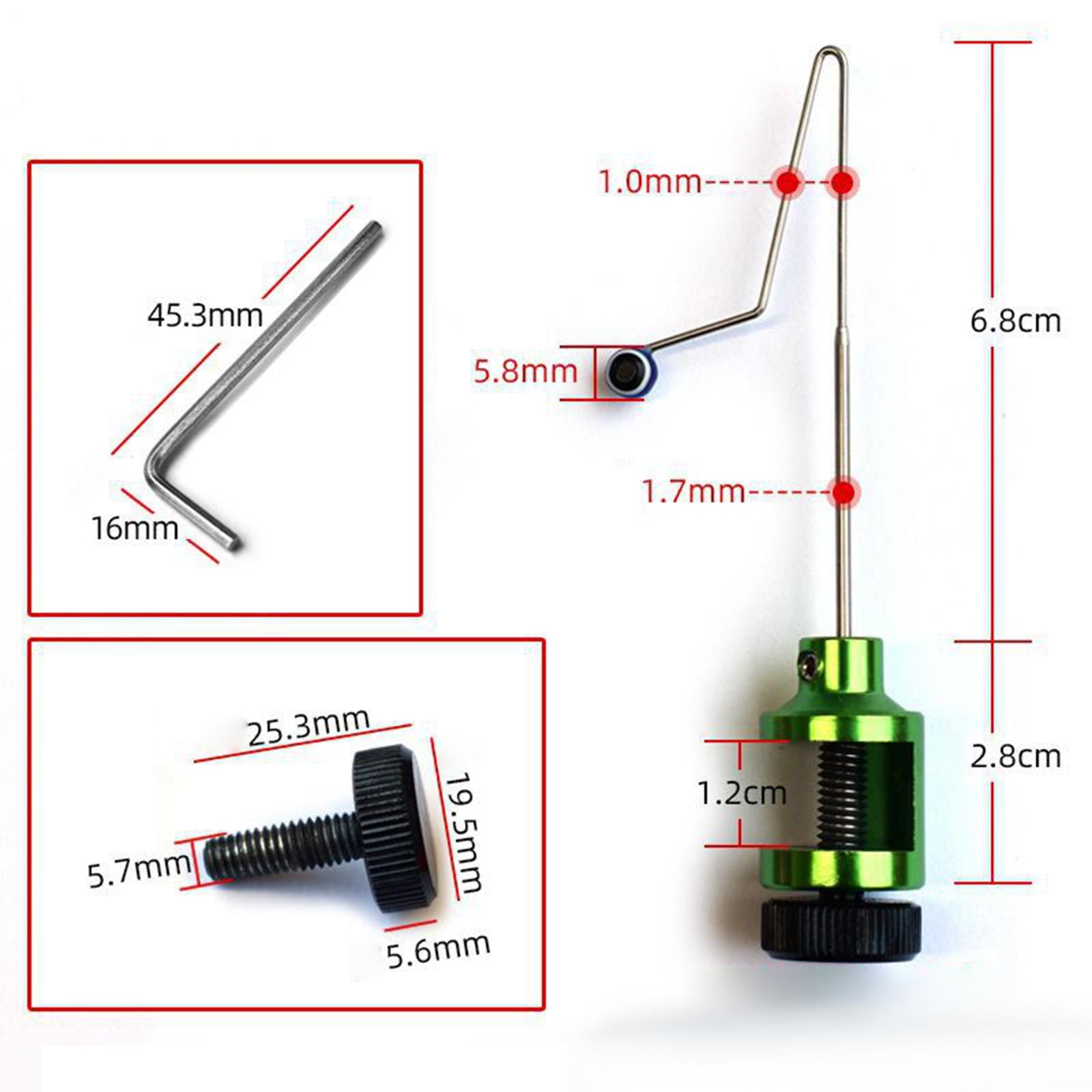 2xFishing Hook Remover Removal Tool Portable Line Knot Picker Unhooking Device Blue