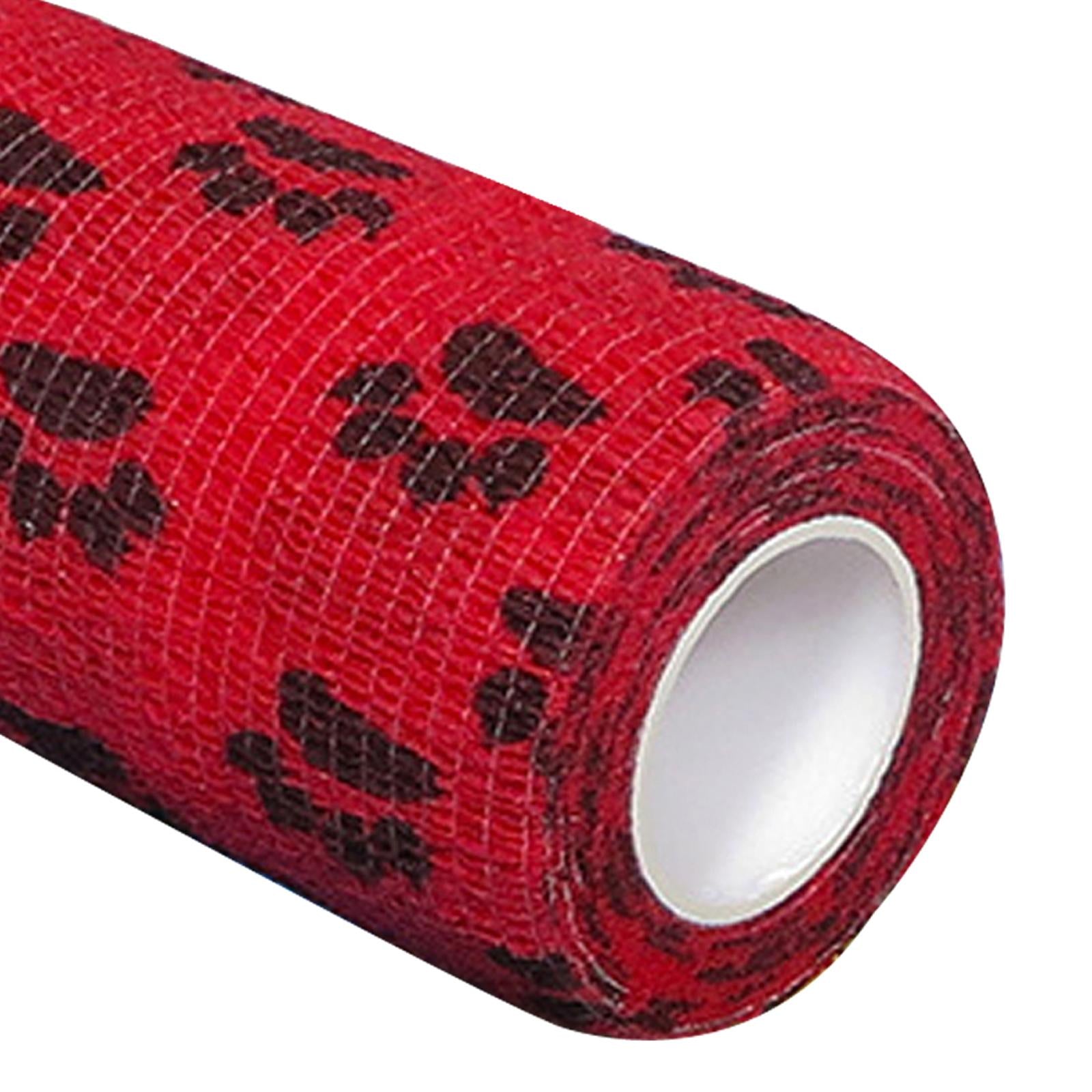 3xSelf Adhesive Bandage Cohesive Bandages Band Injury Breathable Vet Wrap Tape