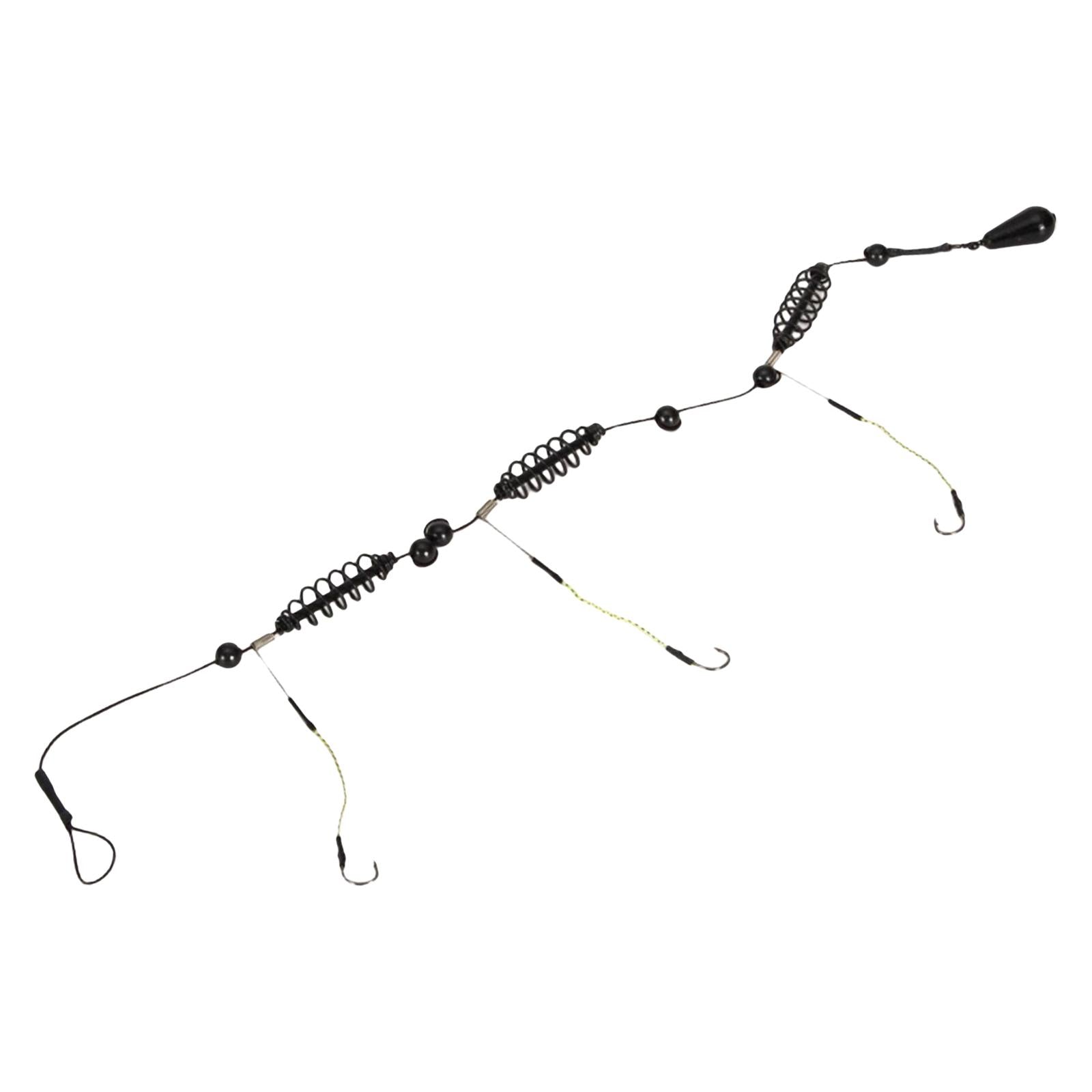 3xBait Cage for Fishing Long Range Throw Fishing Hooks Fishing Accessories 40g