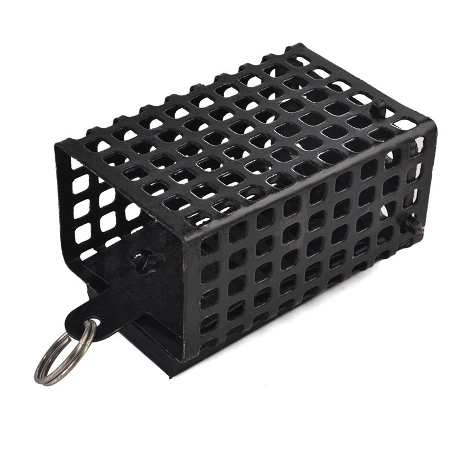 4xFishing Cage Feeder Outdoor Tools Fishing Lure Cage for Prawn Lobster Minnow 70g