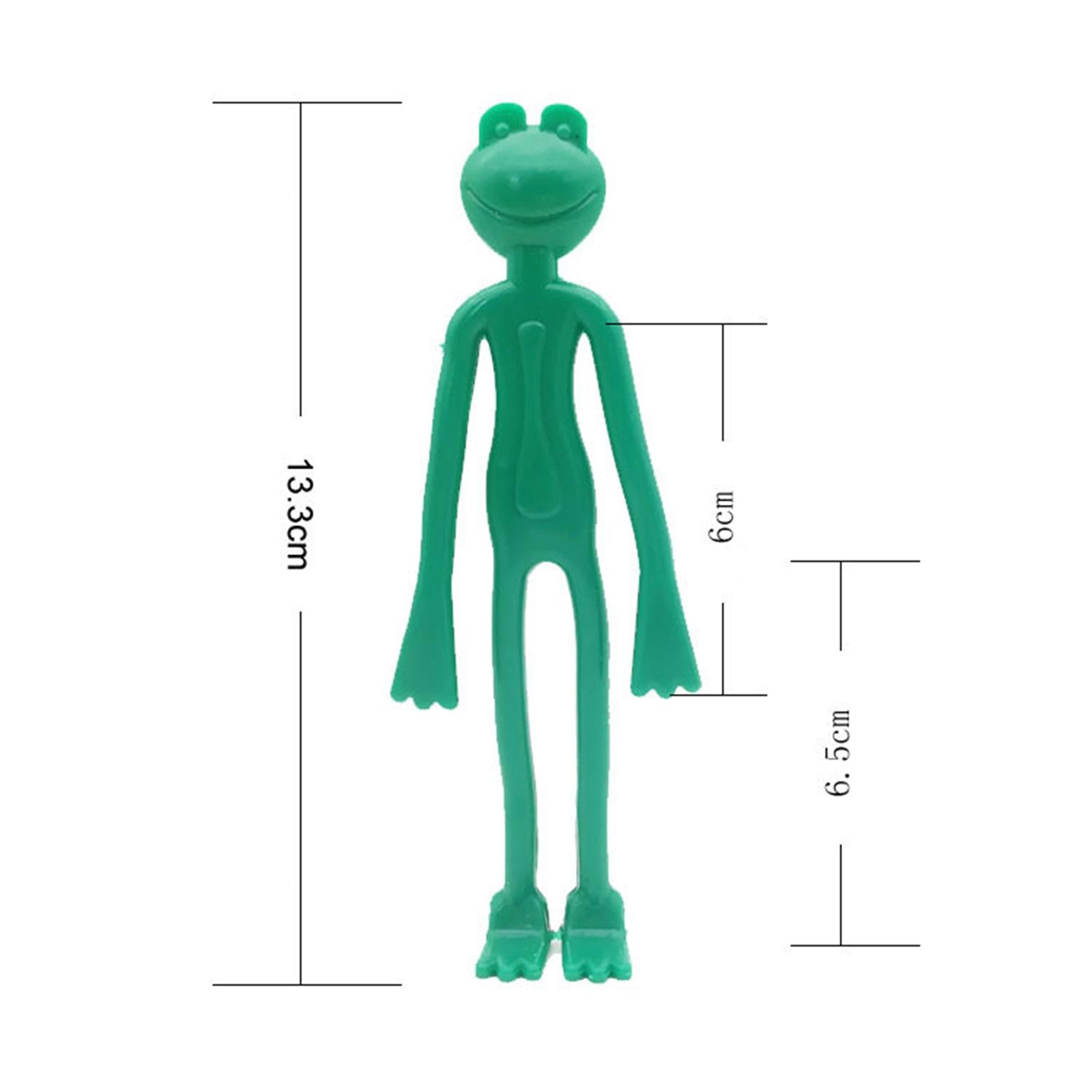 3x2Pcs Plant Cable Ties Tree Ties Strap Gardening Peas Peppers Garden Supports Frog 13.3cm