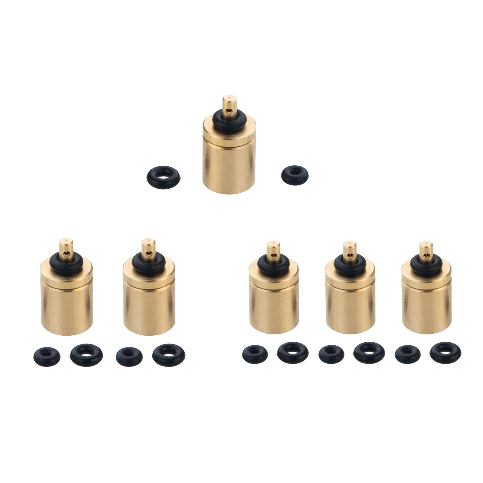 3xGas Refill Adapter Copper Inflation Valve Converter Camping Fishing Backyard 1pcs