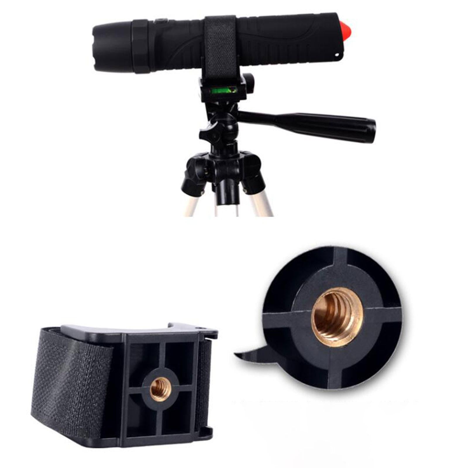 2xFlashlight Mount clip bikes Handlebar Lamp Mount Clamp for 20mm to 50mm Torch