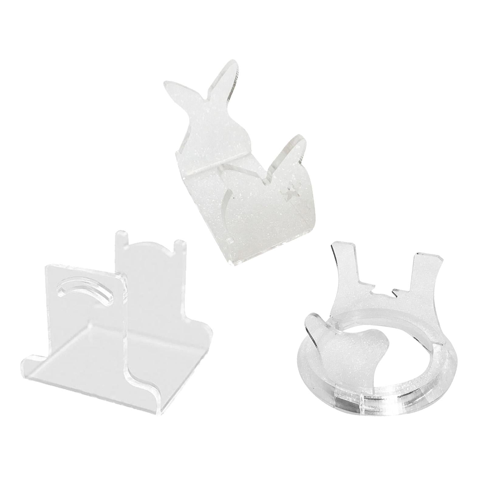 2xFishing Reel Display Stand Collection Organizer Acrylic Casting Reel Holder