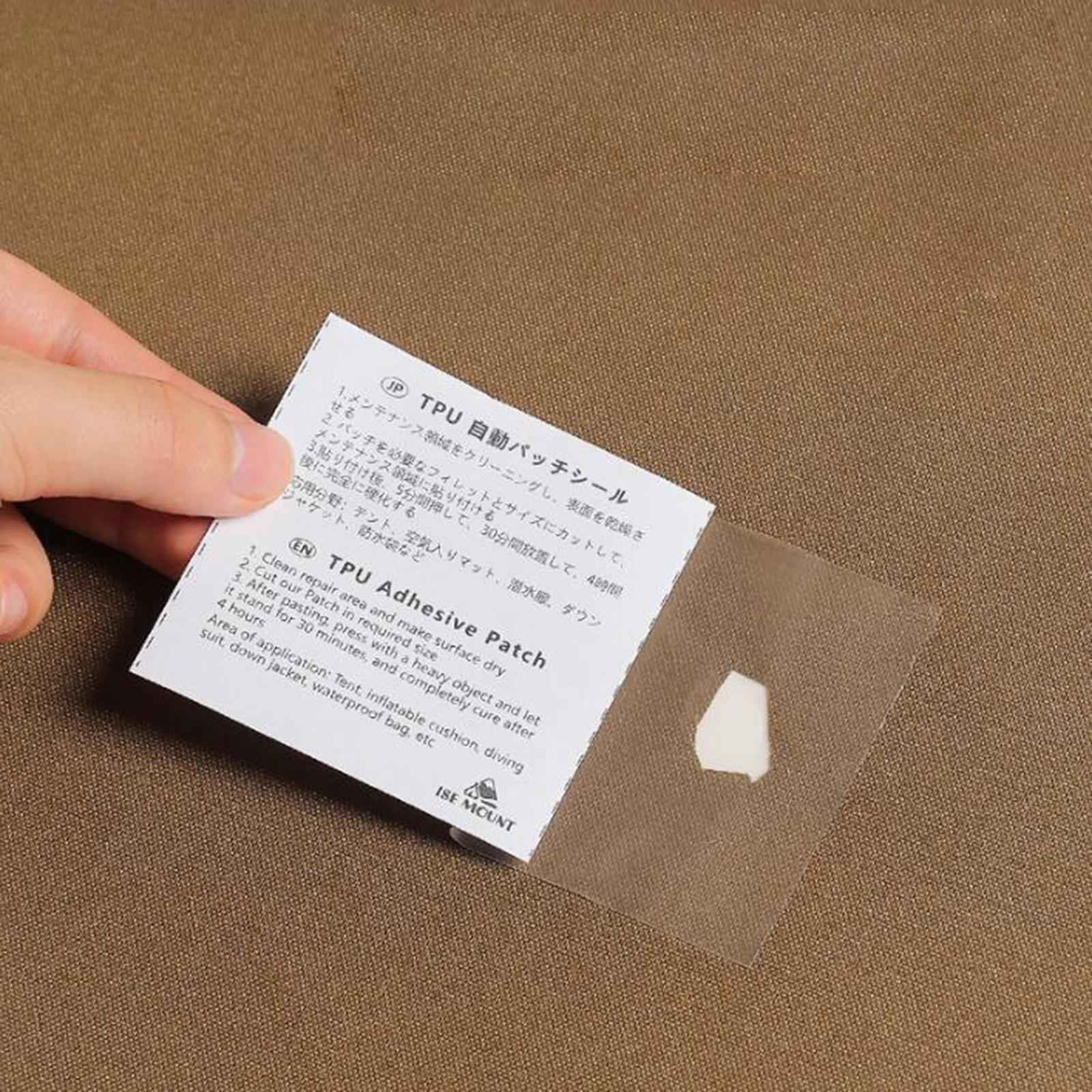 Inflatable Pool Repair Patches Tent Repair Patch Waterproof for Rubber Metal